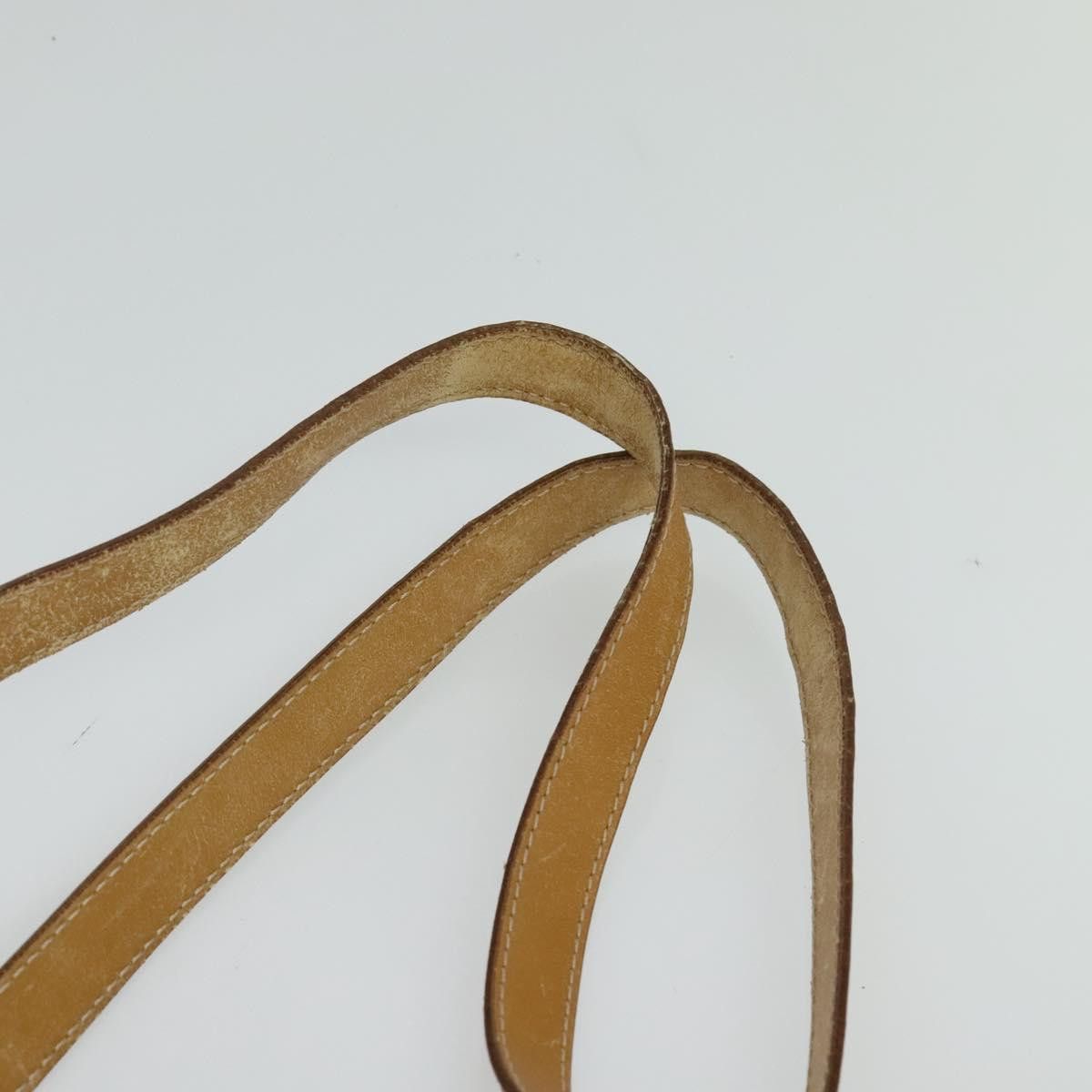 Celine CELINE Macadam Canvas Cicada Shoulder Bag Pvc Leather Brown Size ONE SIZE - 8 Thumbnail