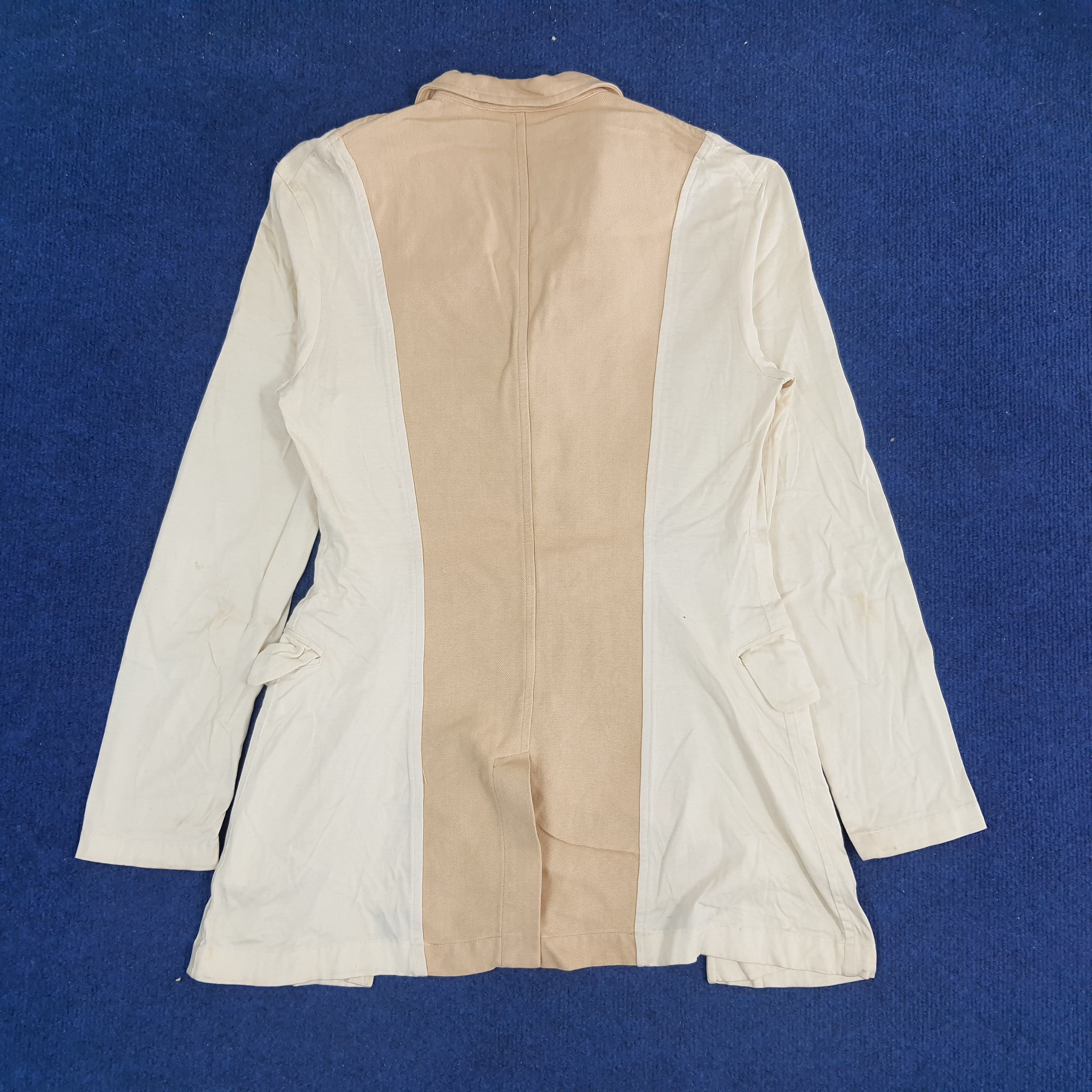 Japanese Brand × Vintage × Yohji Yamamoto Vintage Yohji Yamamoto Japanese 3 Button Coat Jacket Size US XS / EU 42 / 0 - 3 Thumbnail