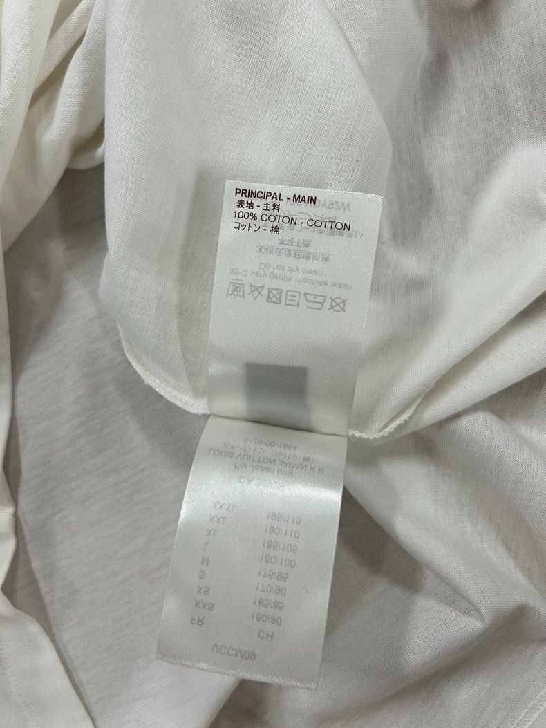 Louis Vuitton Louis Vuitton 17 SS co-branded white box logo short sleeve Size US XS / EU 42 / 0 - 6 Thumbnail