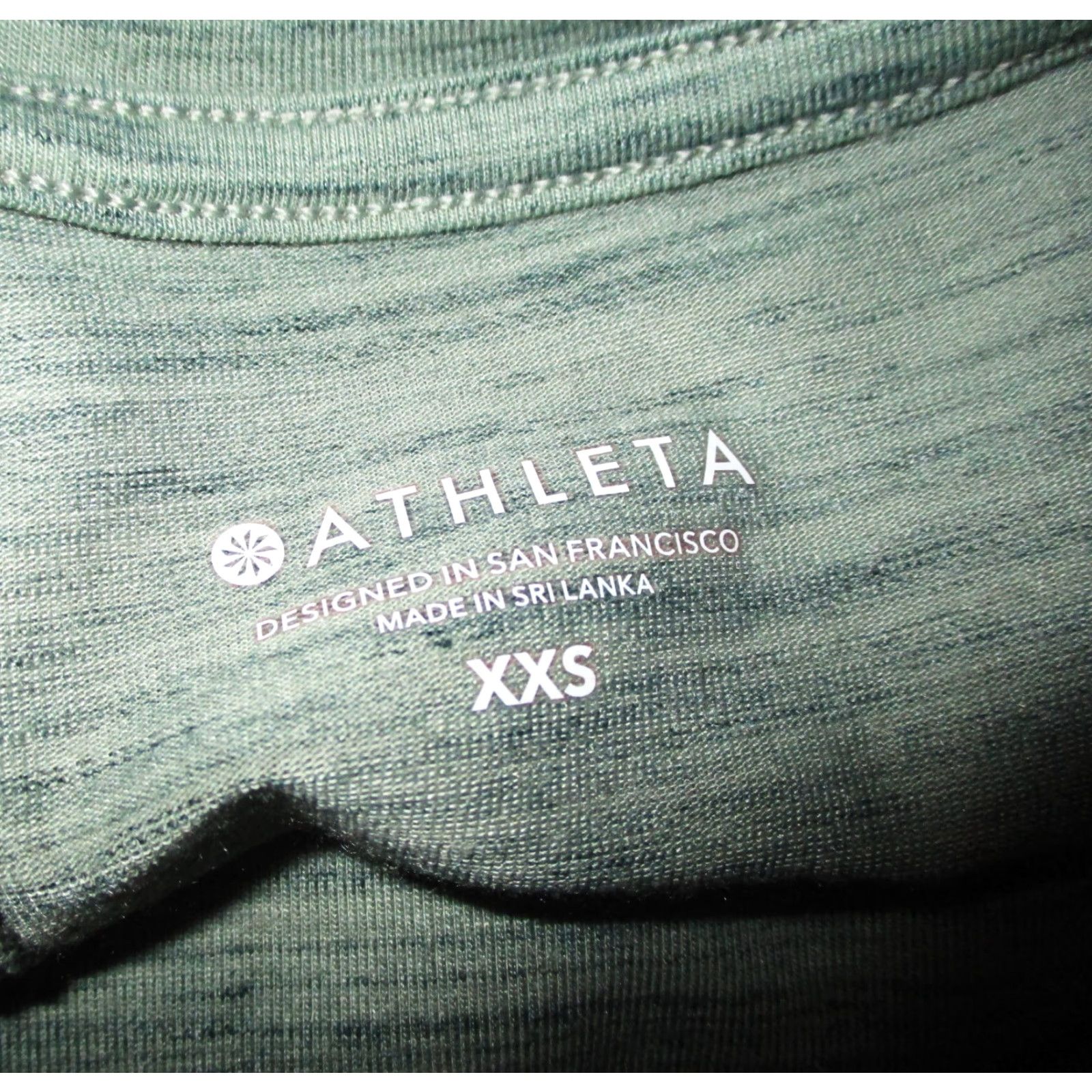 Athleta ATHLETA Gray Lyocell Blend Oversized Top XXS Womens Size XXS / US 00 / IT 34 - 6 Thumbnail