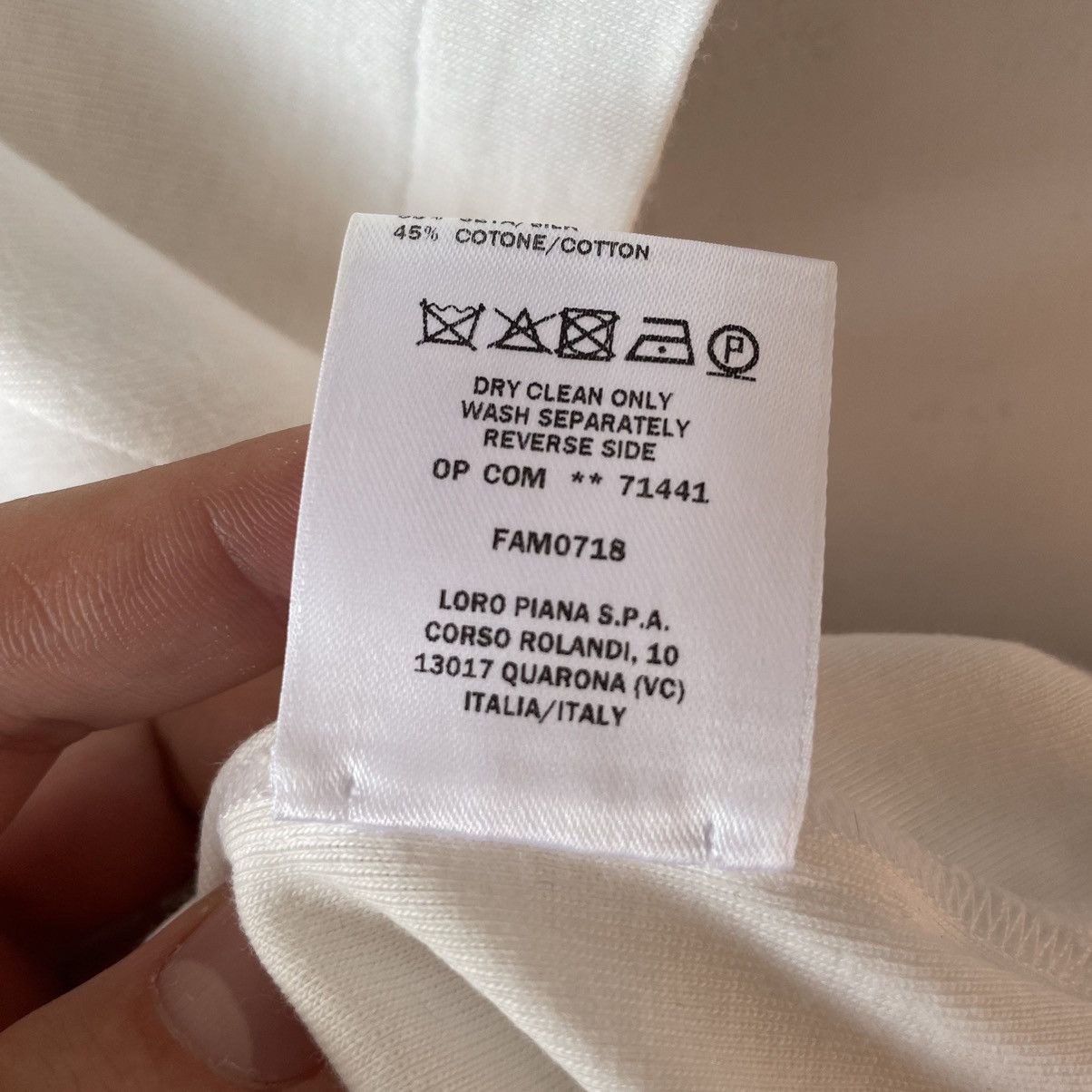 Loro Piana Loro Piana Lace Detail Silk Collar T-Shirt Size L / US 10 / IT 46 - 9 Thumbnail