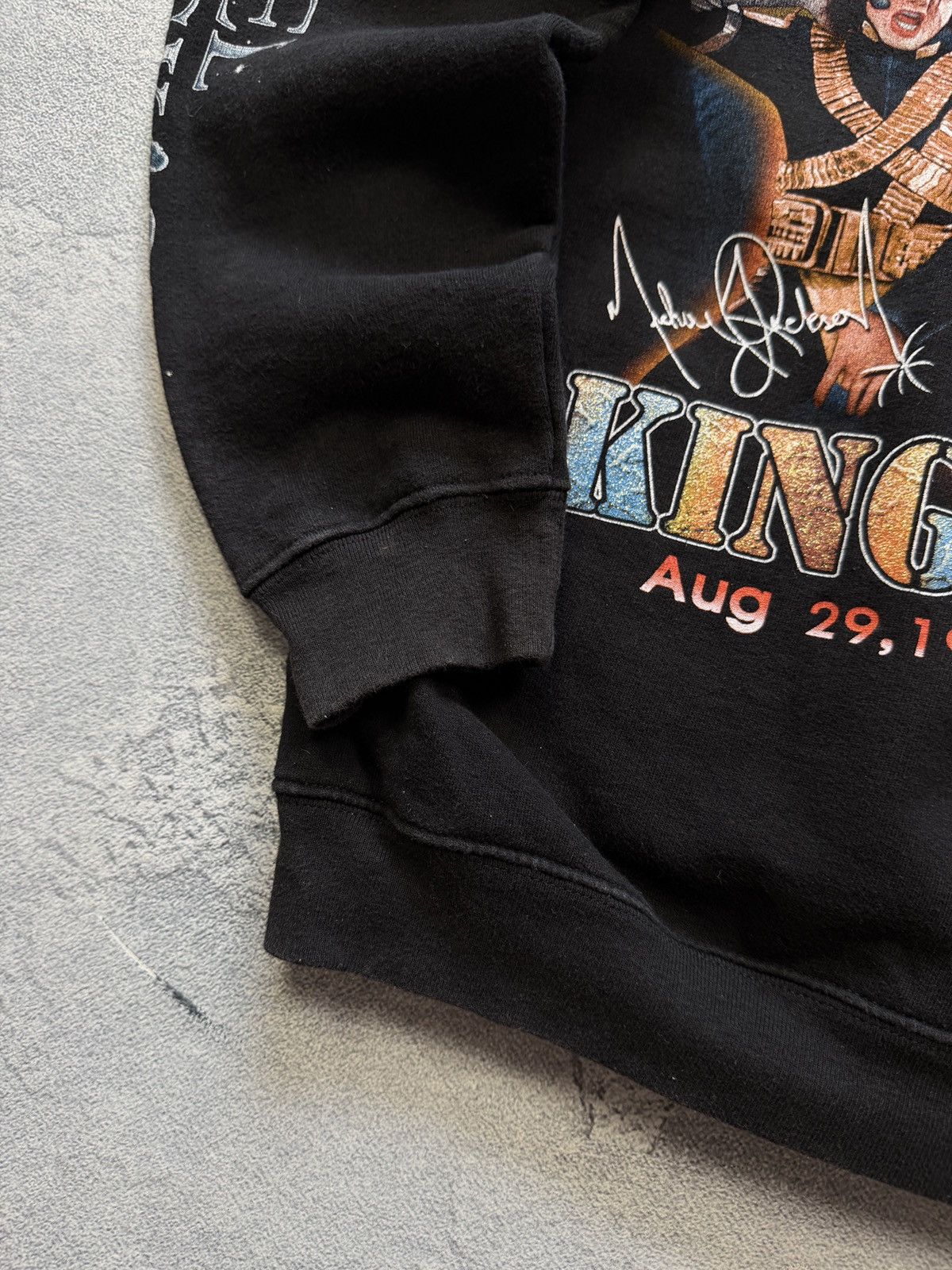 Band Tees Vintage Michael Jackson Overprint Zip Up Hoodie Size US M / EU 48-50 / 2 - 10 Thumbnail