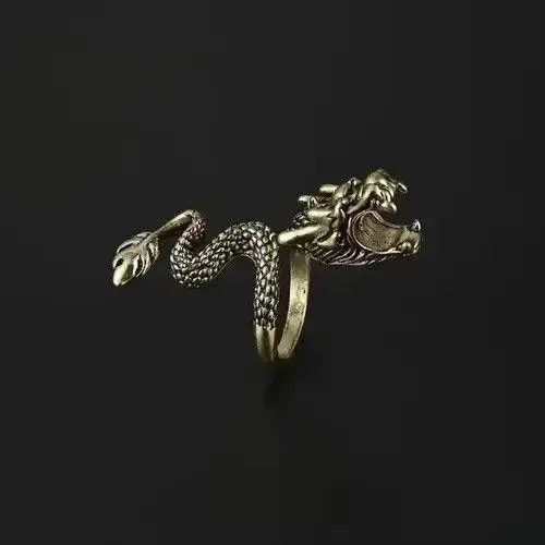 Jewelry 325Dragon Cigarette Holder Ring Size ONE SIZE - 3 Thumbnail