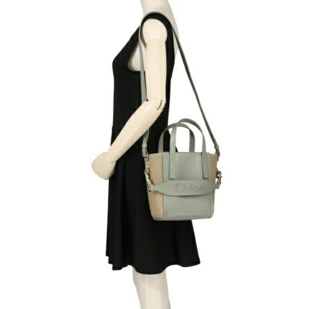 Chloe o1loc1c0525 Size: OS / Small Tote Sene Bag in Bay Green Size ONE SIZE - 5 Thumbnail