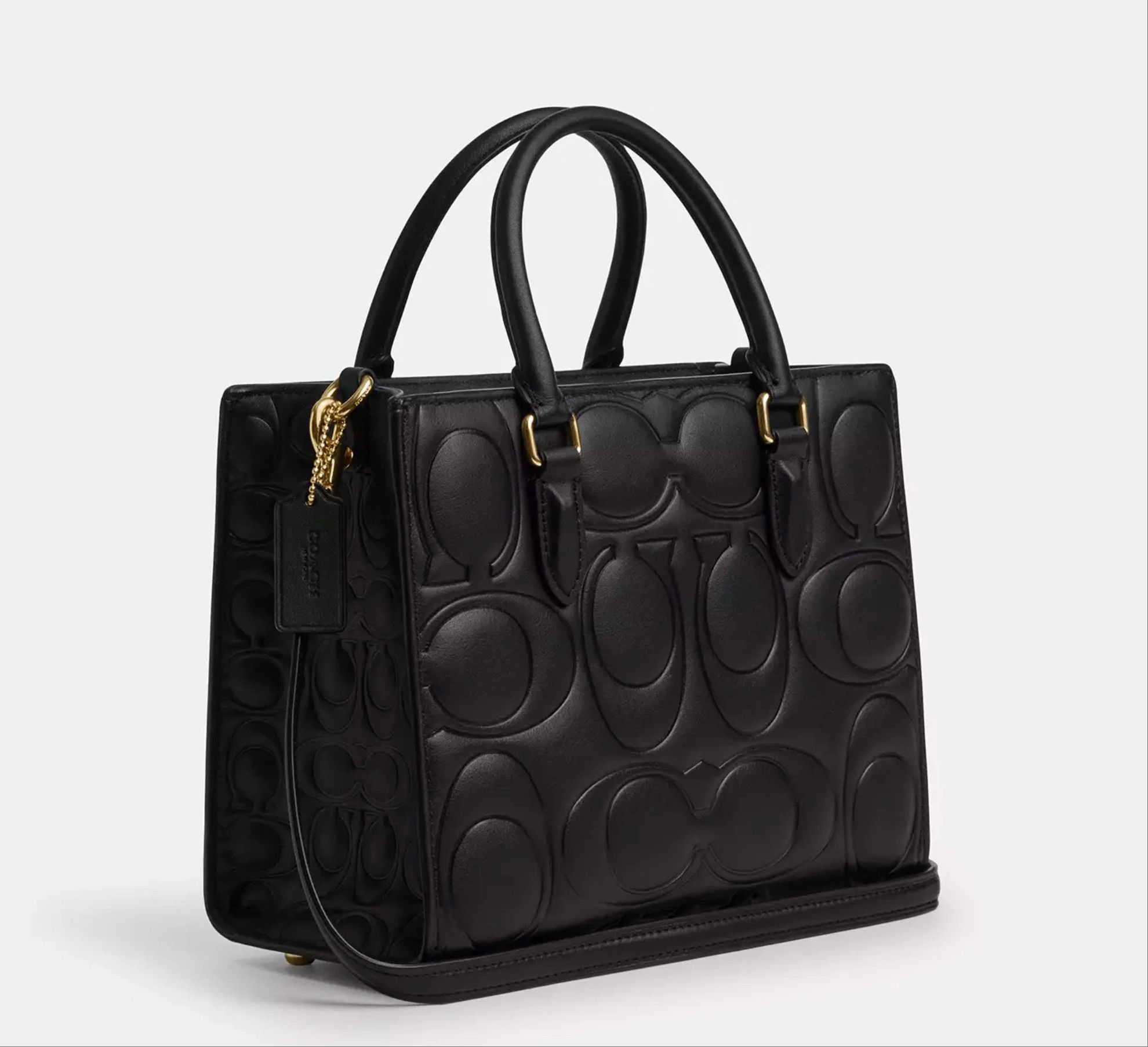 Coach NWT Coach Maggie Small Tote Bag In Signature Leather CY670 Size ONE SIZE - 7 Thumbnail