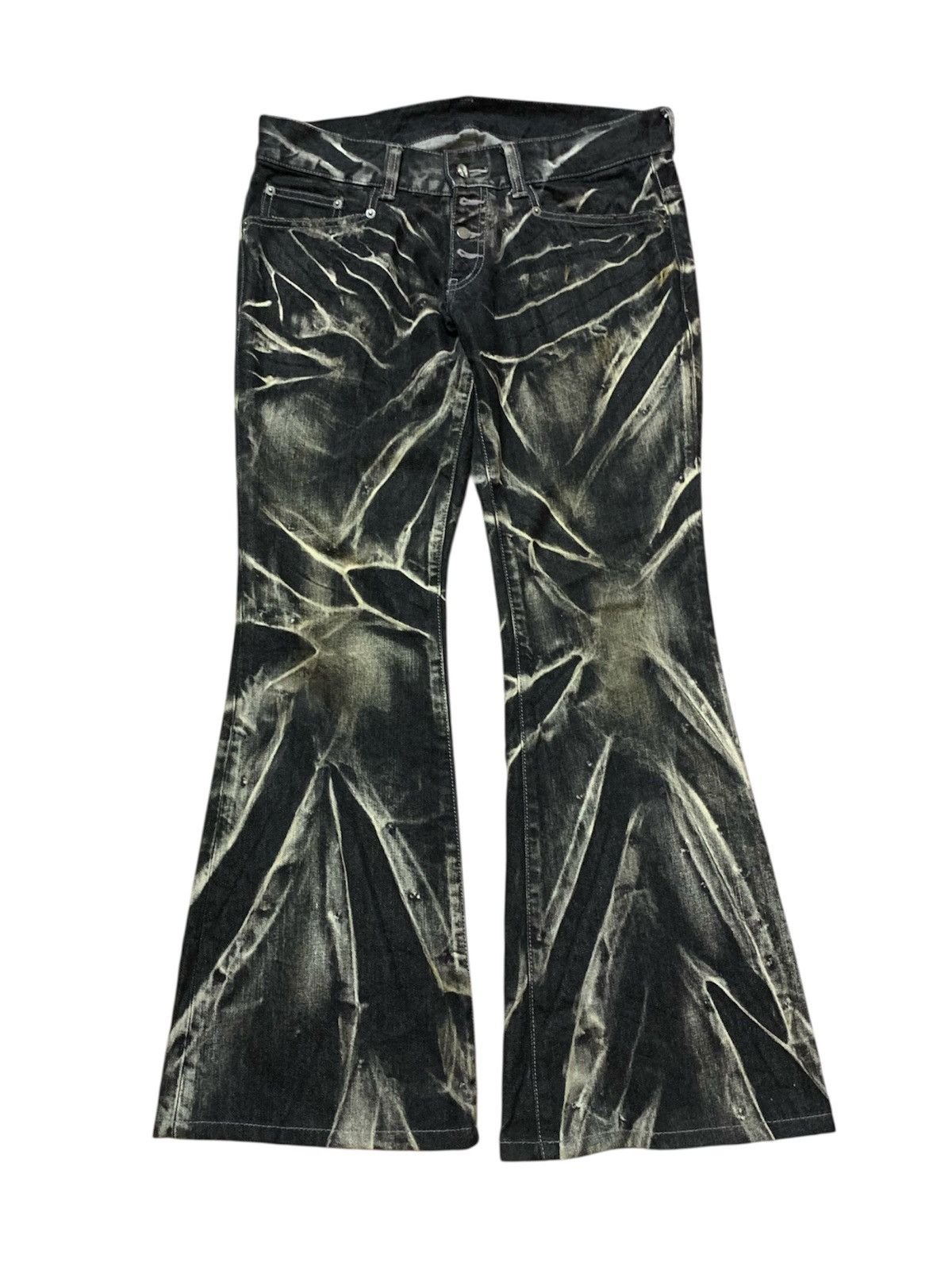 Tornado Mart Flare Tornado Mart Black Washed Apocalypse Share Spirit Lgb Size US 34 / EU 50 - 1 Thumbnail