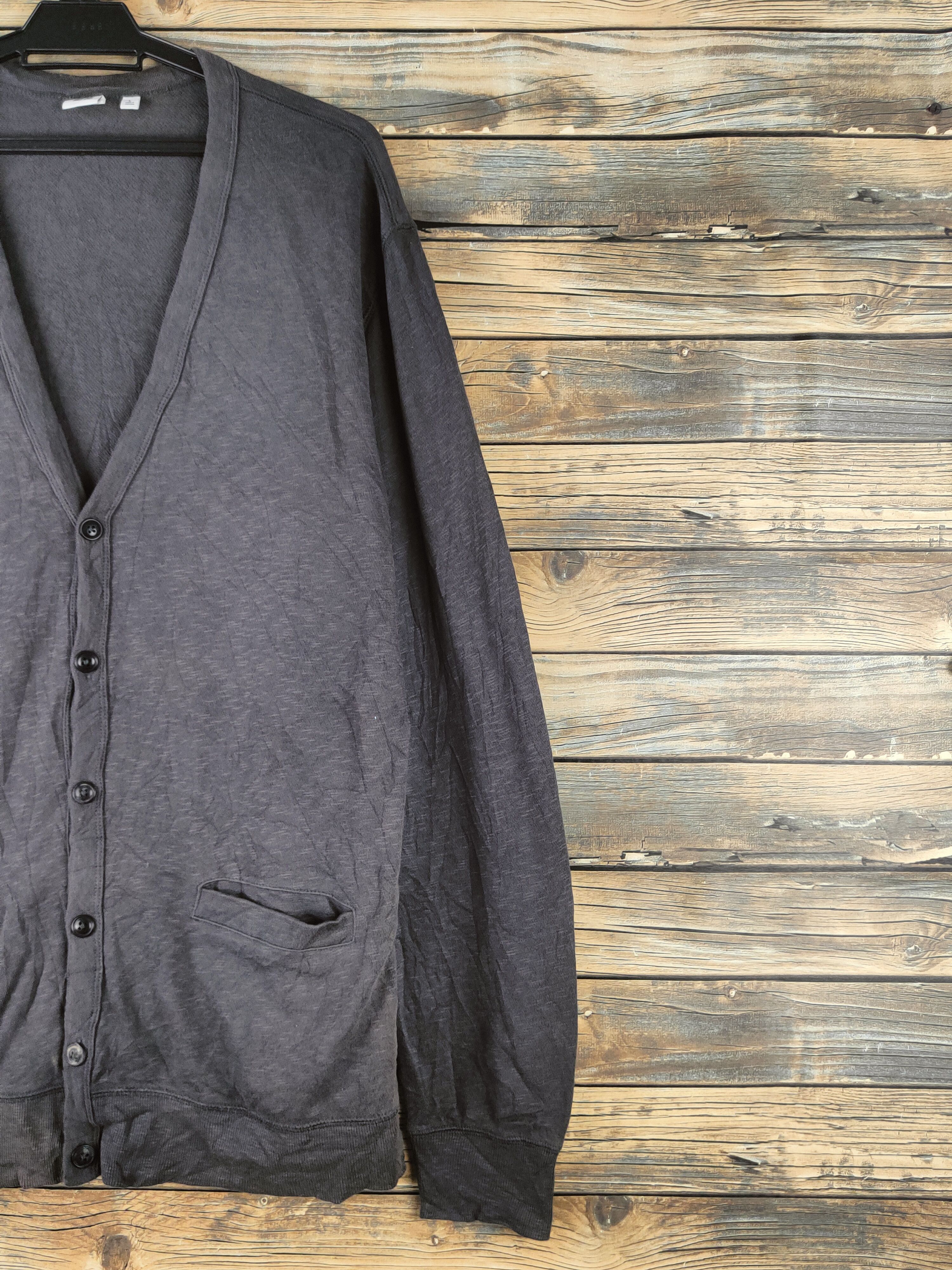 Uniqlo Dark Gray Faded Cardigans