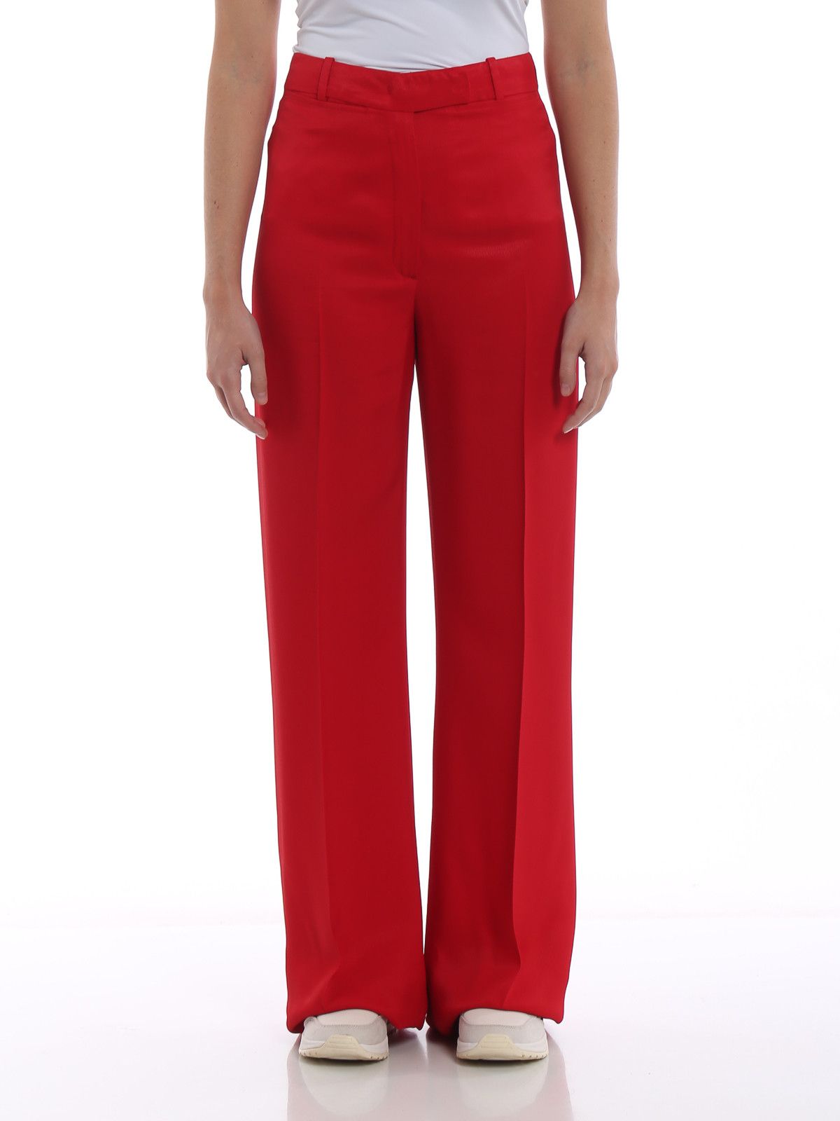 Golden Goose o1y0725 Casual Pant in Red Size 27" / US 4 / IT 40 - 3 Thumbnail