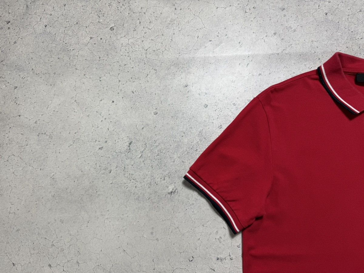 Prada Prada Red Tab Luxury Polo Shirt Size L Size US L / EU 52-54 / 3 - 3 Thumbnail