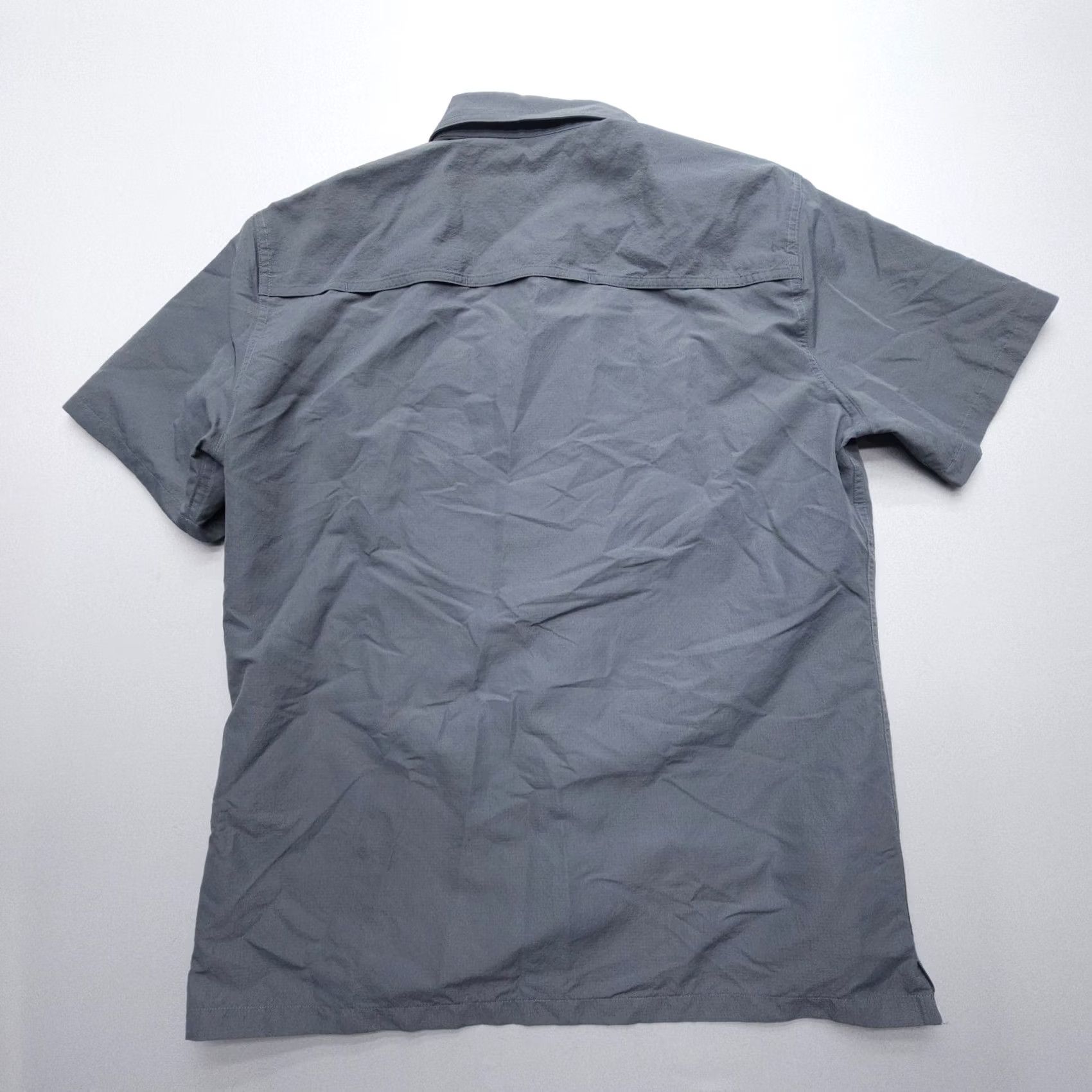 Eddie Bauer Eddie Bauer Shirt Mens Medium Gray Short Sleeve Button-Up Outdoor Pocketed Breathable Lightweight Size US M / EU 48-50 / 2 - 4 Thumbnail