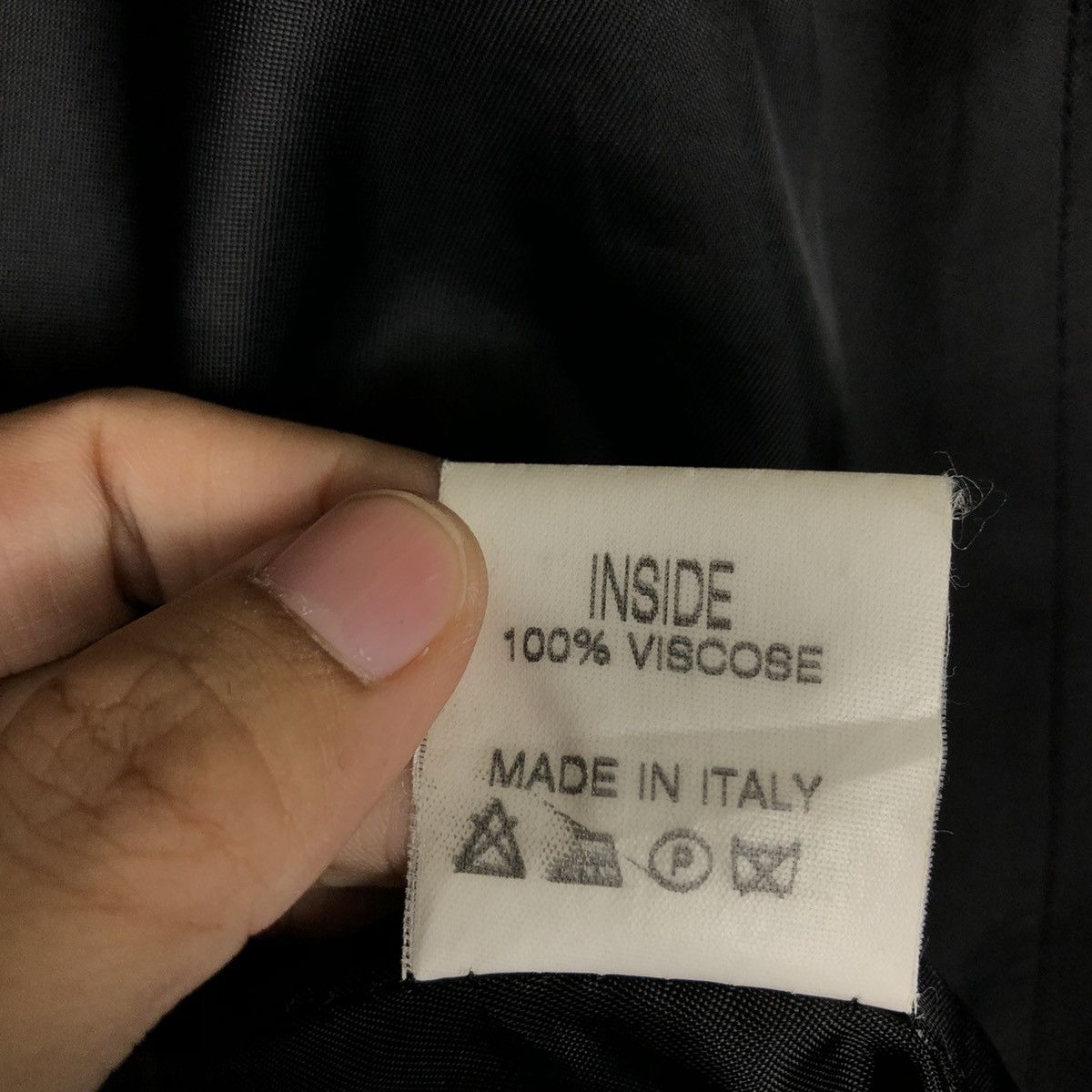 Japanese Brand 🔥Luxury Pick Long Wool Jacket Tagliente Made in Italy Size US M / EU 48-50 / 2 - 16 Thumbnail