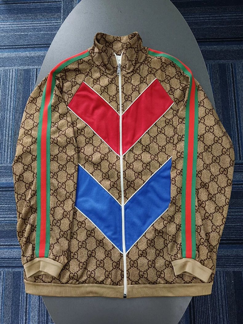 Gucci Gucci Full-printed logo jacket 2504-Nextarrow Size US M / EU 48-50 / 2 - 1 Thumbnail
