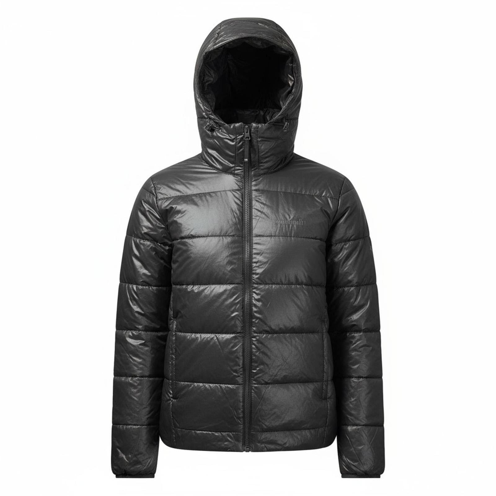 Montbell Montbell - Black Men's Hooded Puffer Jacket Size US M / EU 48-50 / 2 - 1 Thumbnail