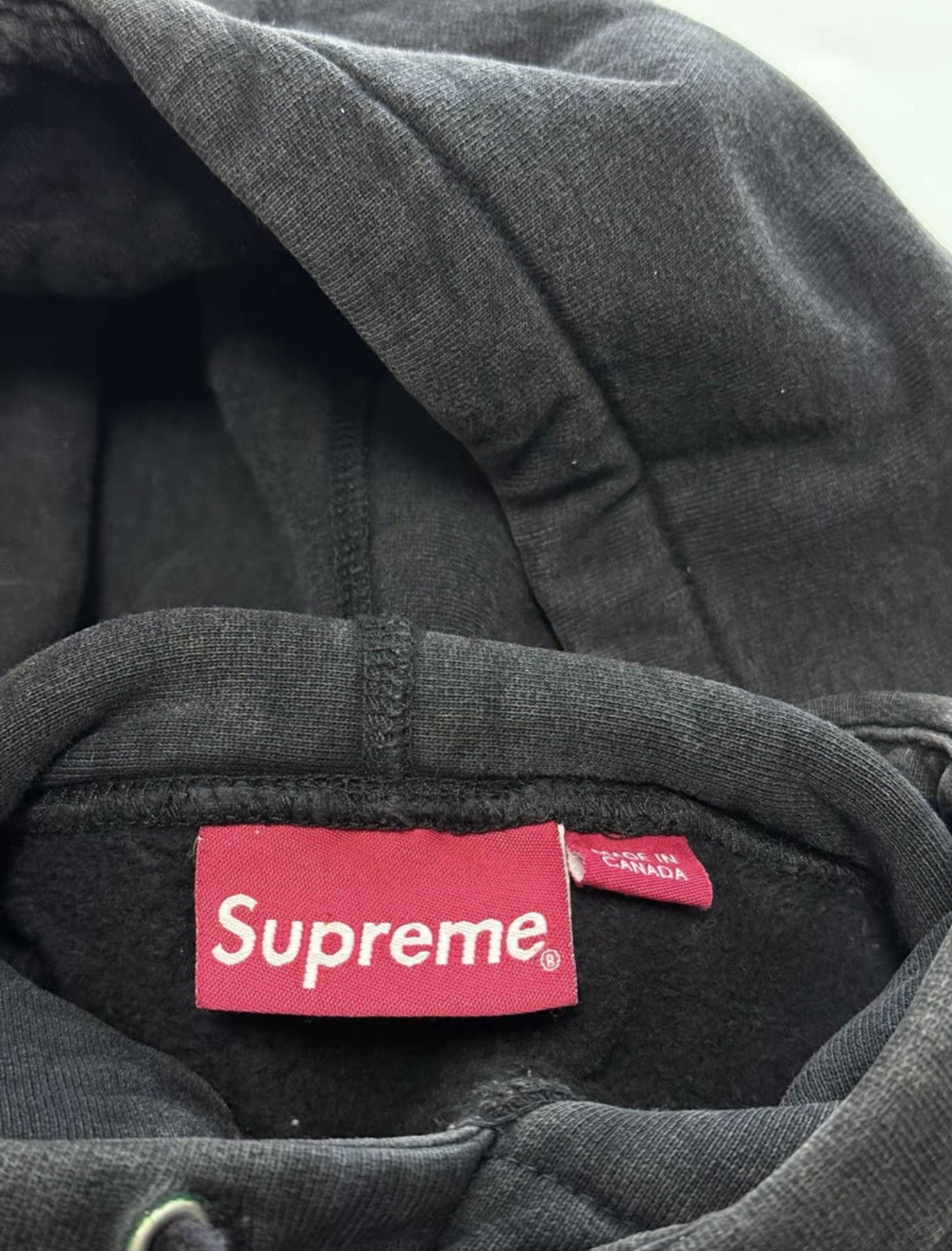 Supreme Supreme fw16 black on black hooded sweatshirt hoodie Size US M / EU 48-50 / 2 - 6 Thumbnail