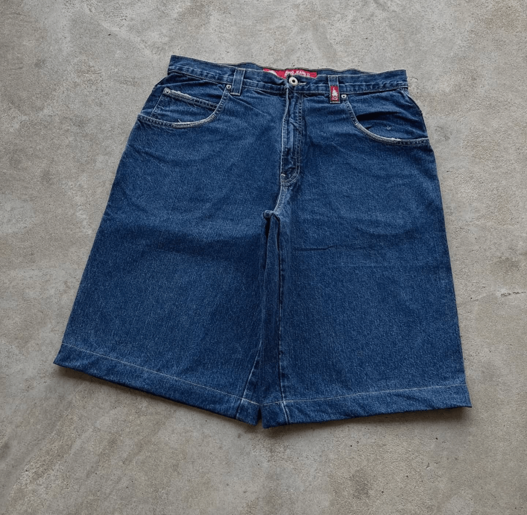 JNCO Jnco rare denim skull head eight jorts Size US 38 / EU 54 - 2 Thumbnail
