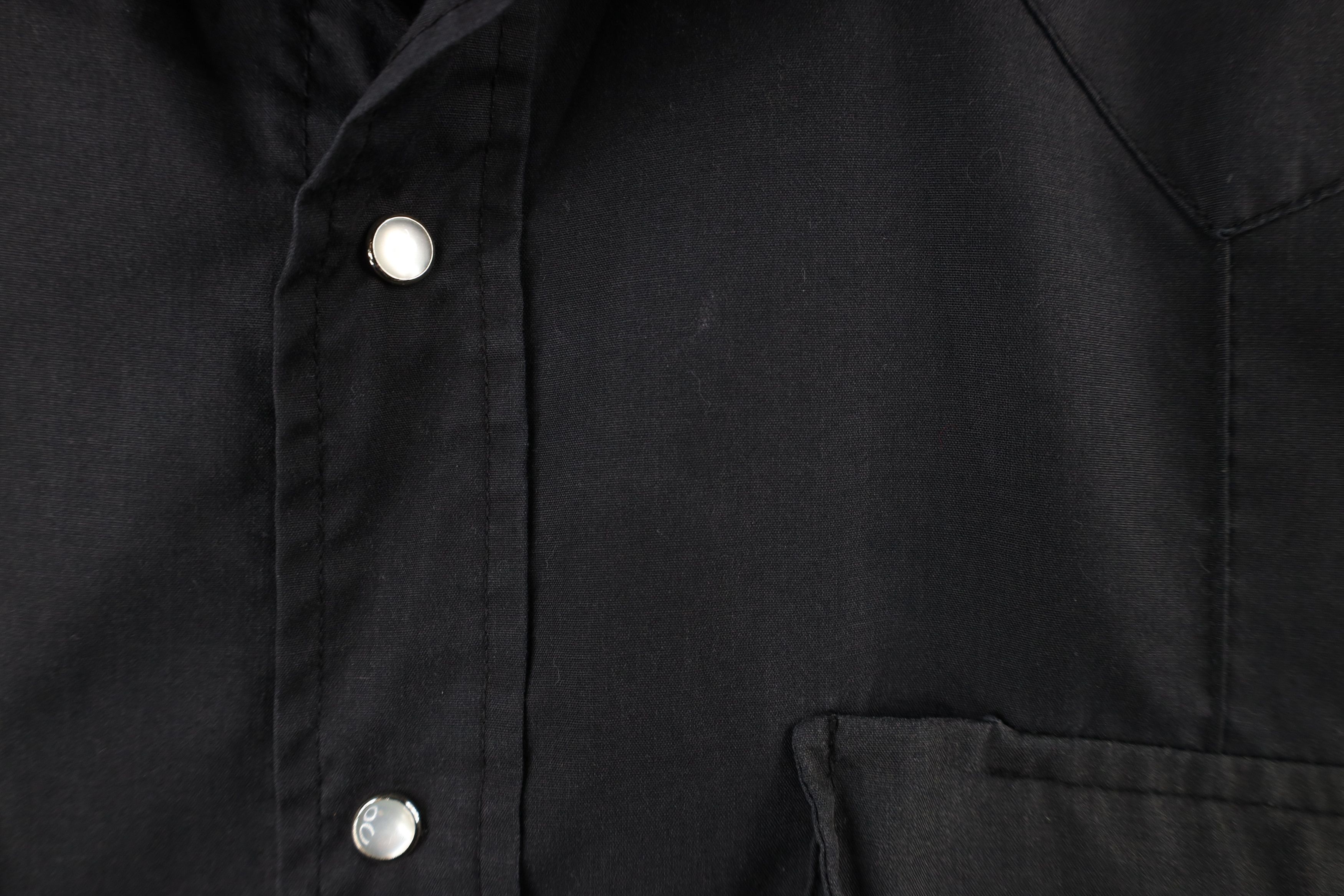 Vintage Vintage 70s Streetwear Cowboy Snap Button Shirt Black Size US S / EU 44-46 / 1 - 6 Thumbnail