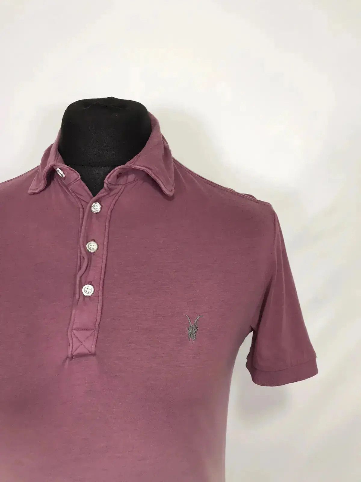 Allsaints × Japanese Brand All Saints fetter polo t-shirt Size US S / EU 44-46 / 1 - 3 Thumbnail