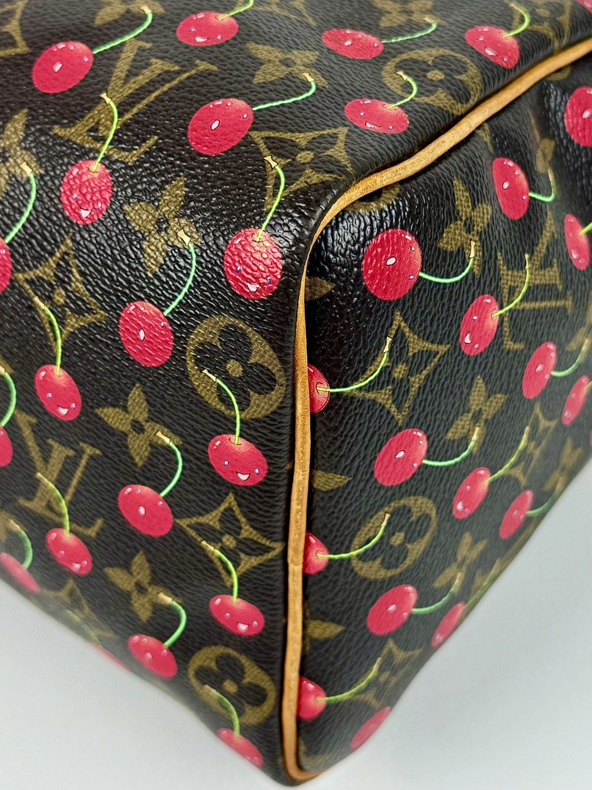 Louis Vuitton × Takashi Murakami Louis Vuitton - Takashi Murakami - SS2005 -Cerises Speedy 25 Size ONE SIZE - 18 Thumbnail