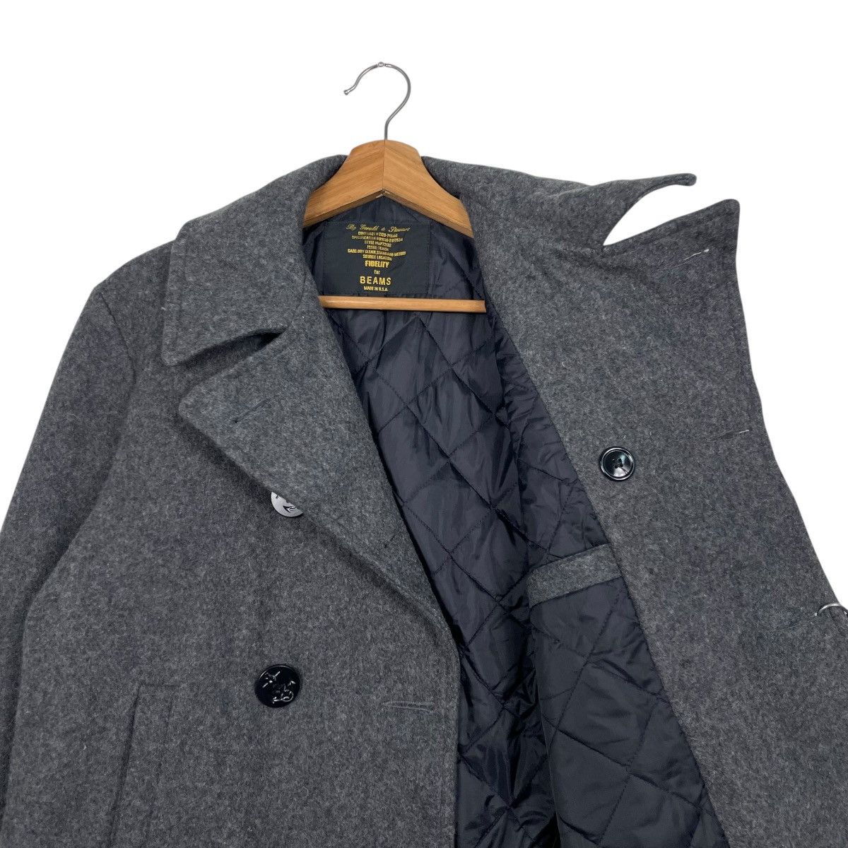 Beams Japan Beams x Fidelity Double Breasted Wool Jacket Size US M / EU 48-50 / 2 - 10 Thumbnail