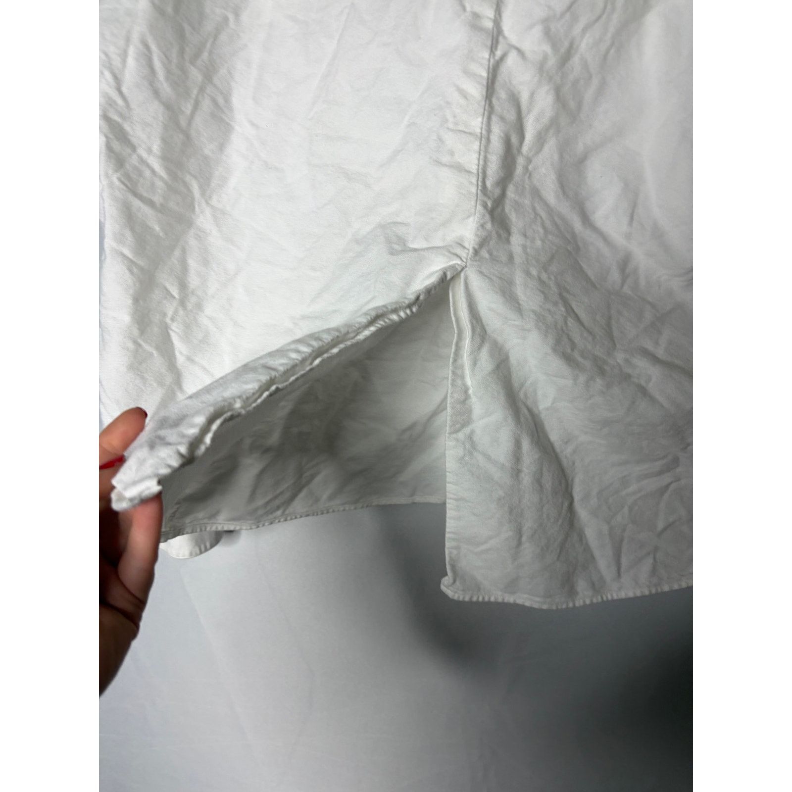 Other Djerf Avenue breezy white cotton relaxed boxed shirt sz XXS Size XXS / US 00 / IT 34 - 8 Thumbnail