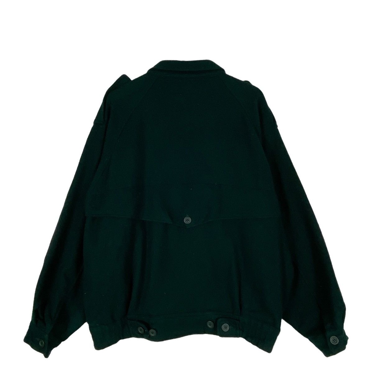 Addict Clothes Japan Vintage 90s Pierre Bonee Green Bomber Wool Jacket Size US L / EU 52-54 / 3 - 11 Thumbnail