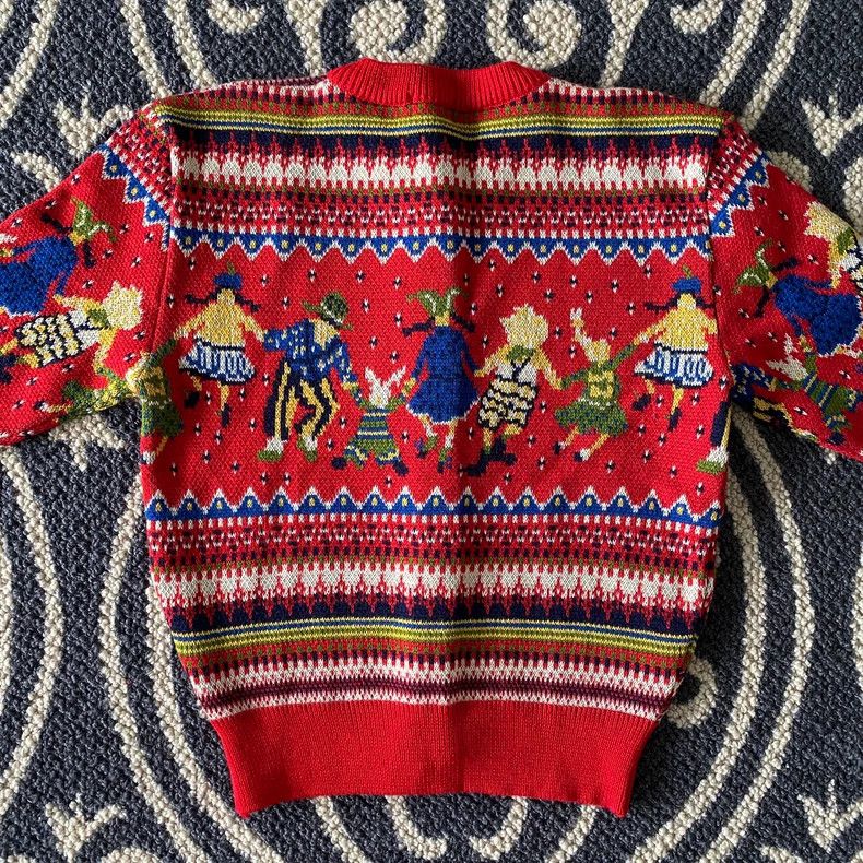 Issey Miyake Issey Miyake Bonfire dance wool sweater Size M / US 6-8 / IT 42-44 - 4 Thumbnail
