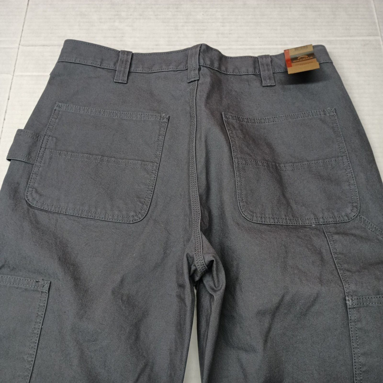 Other Brahma Work Carpenter Pants Mens Size 32x32 Gray Relaxed Fit Size US 32 / EU 48 - 7 Thumbnail