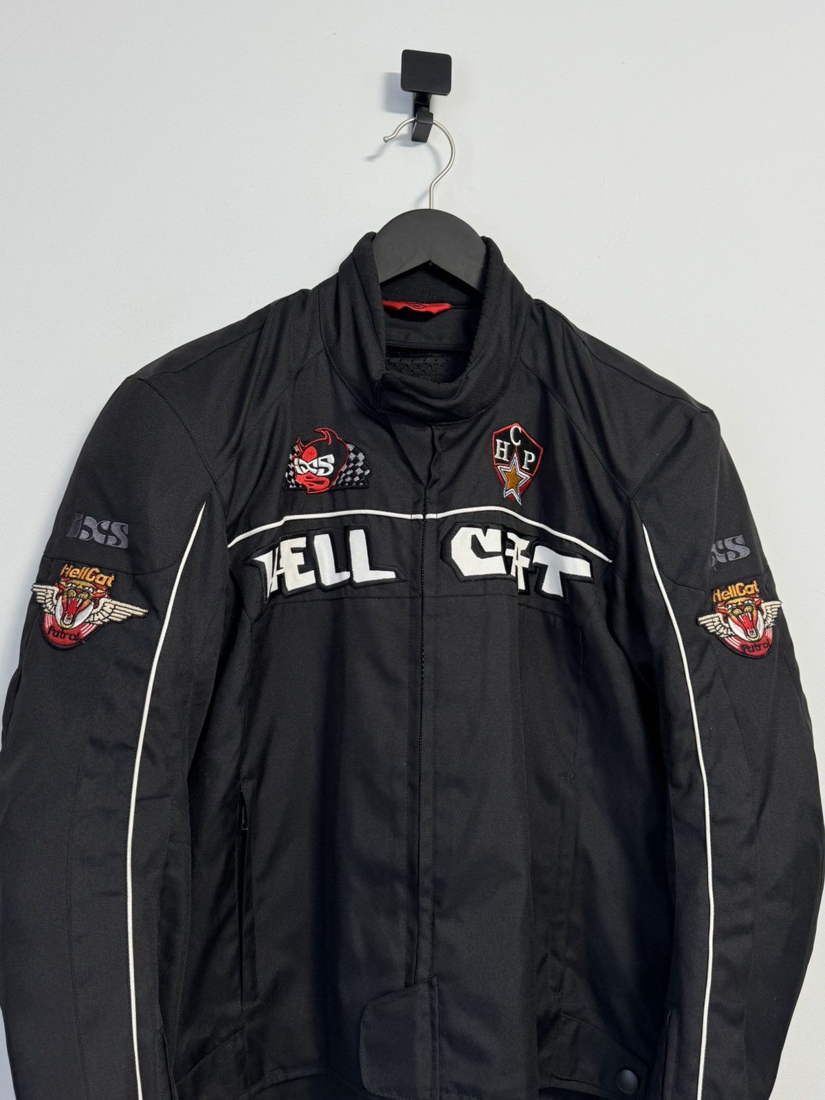 Other IXS Vintage Hell Cat Motorcycle Jacket Y2K moto Size M Size US M / EU 48-50 / 2 - 2 Thumbnail