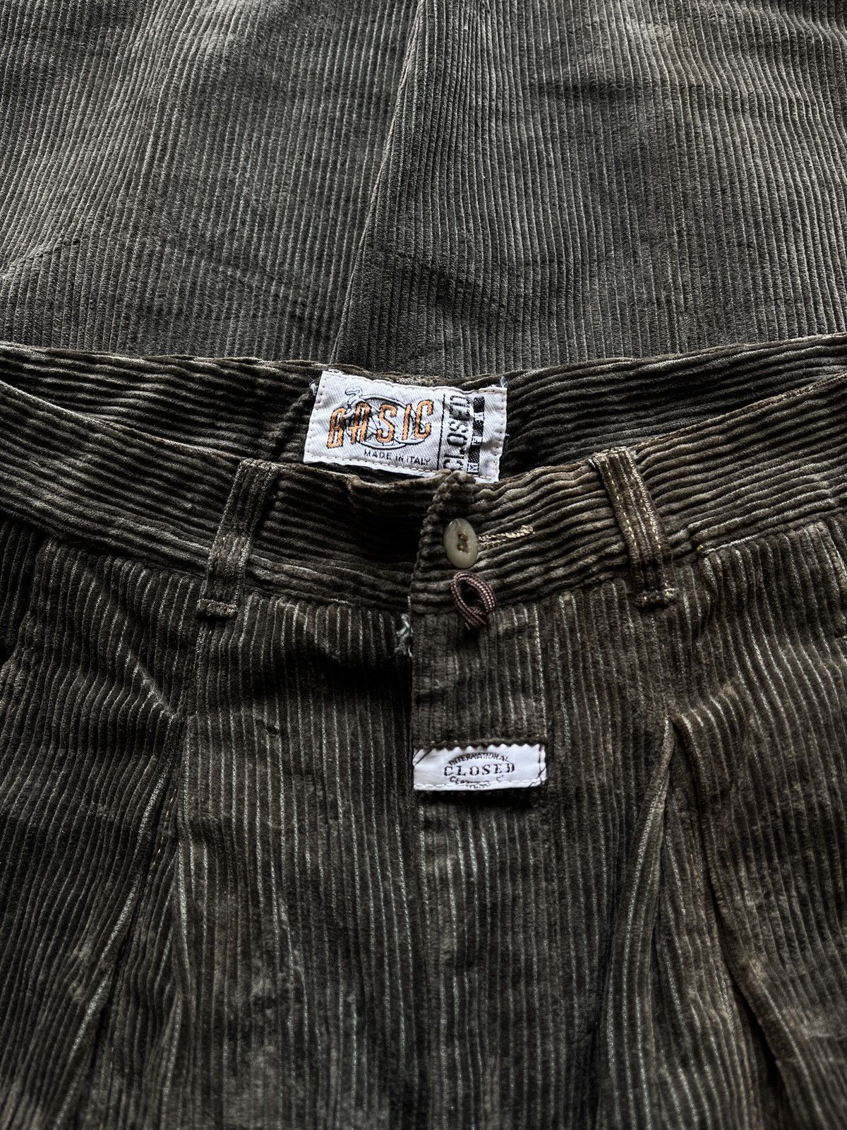 CLOSED × Marithe + Francois Girbaud 80s Closed Marithe Francois Girbaud Corduroy Baggy Pants Size US 30 / EU 46 - 4 Thumbnail