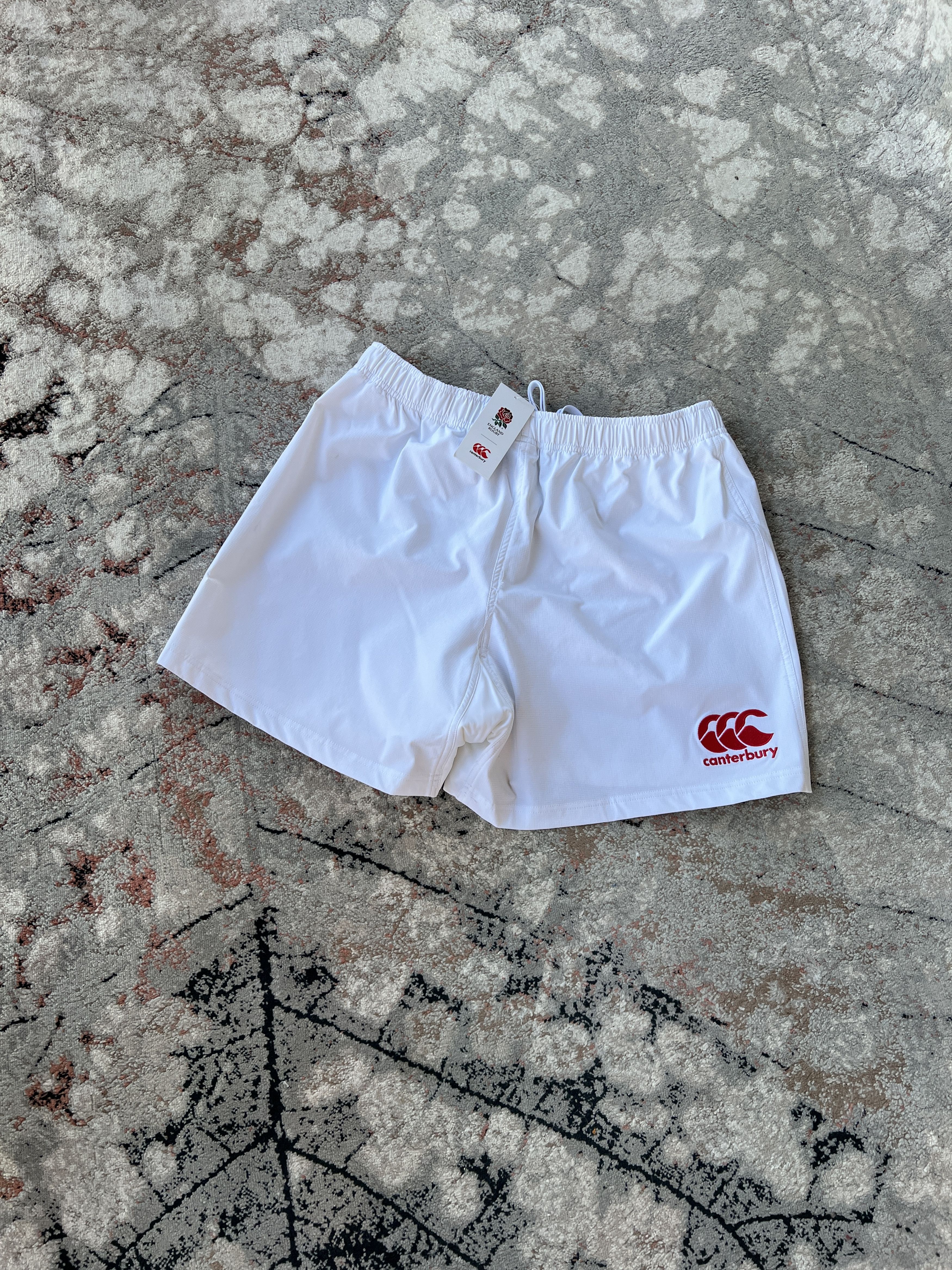 Canterbury of New Zealand Canterbury O2 England Rugby Shorts Size US 40 / EU 56 - 1 Thumbnail