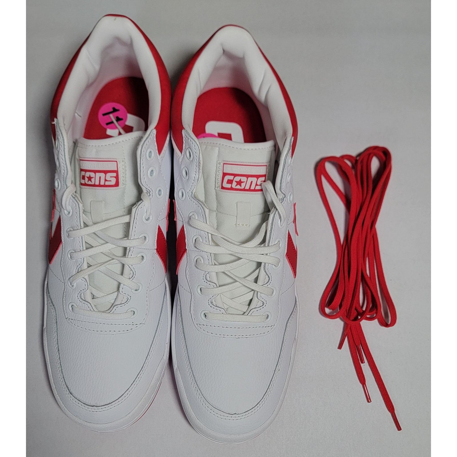 Converse Converse Fastbreak Pro Low - Vintage White/ Red Size US 11 / EU 44 - 2 Thumbnail