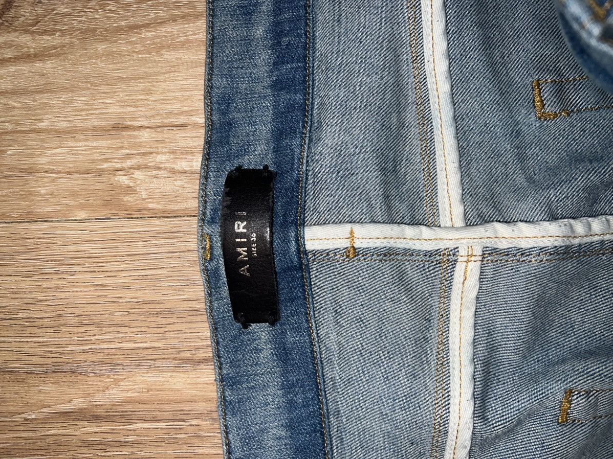 Amiri Amiri Logo Applique Jeans Clay Indigo 36 Size US 36 / EU 52 - 5 Thumbnail