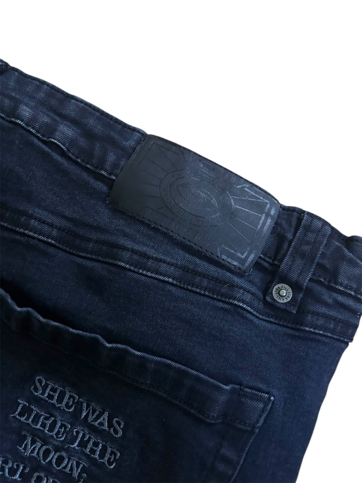 Japanese Brand × Killstar KILLSTAR Cult Luxury Mad Punk Style Skinny Fits Denim Size US 36 / EU 52 - 7 Thumbnail