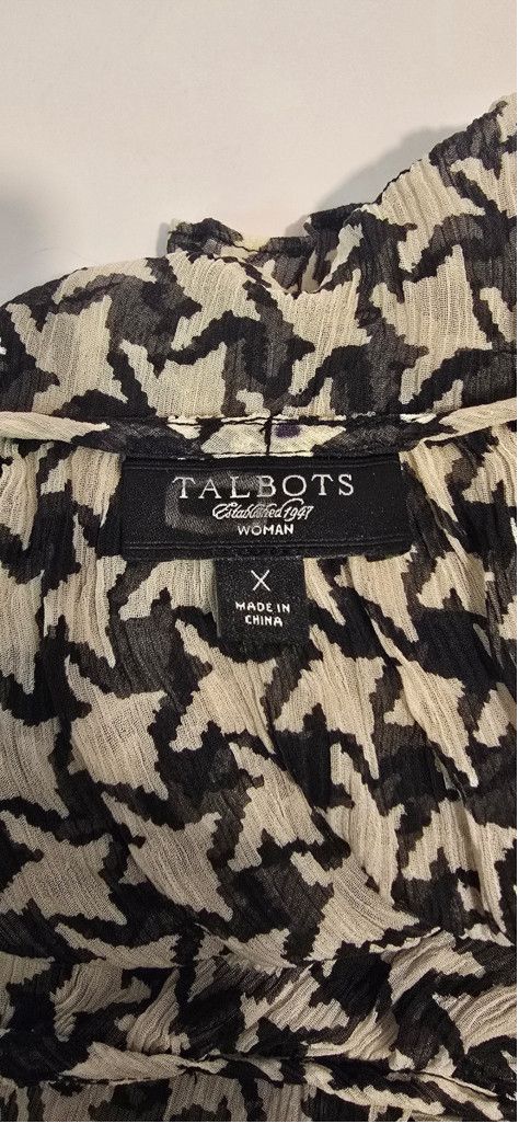Talbots Womens Blouse Talbots Size M / US 6-8 / IT 42-44 - 3 Thumbnail