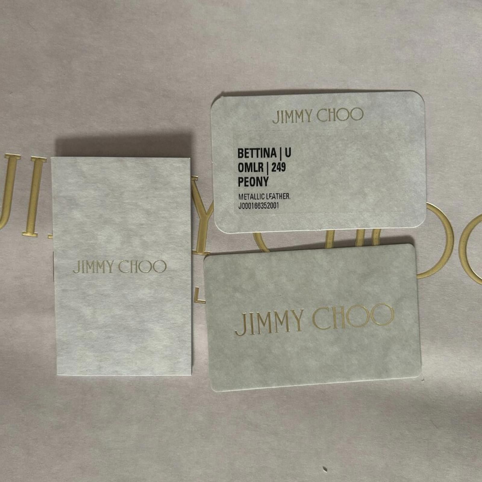 Jimmy Choo NWT Jimmy Choo Bettina Leather Continental Wallet Size ONE SIZE - 9 Thumbnail