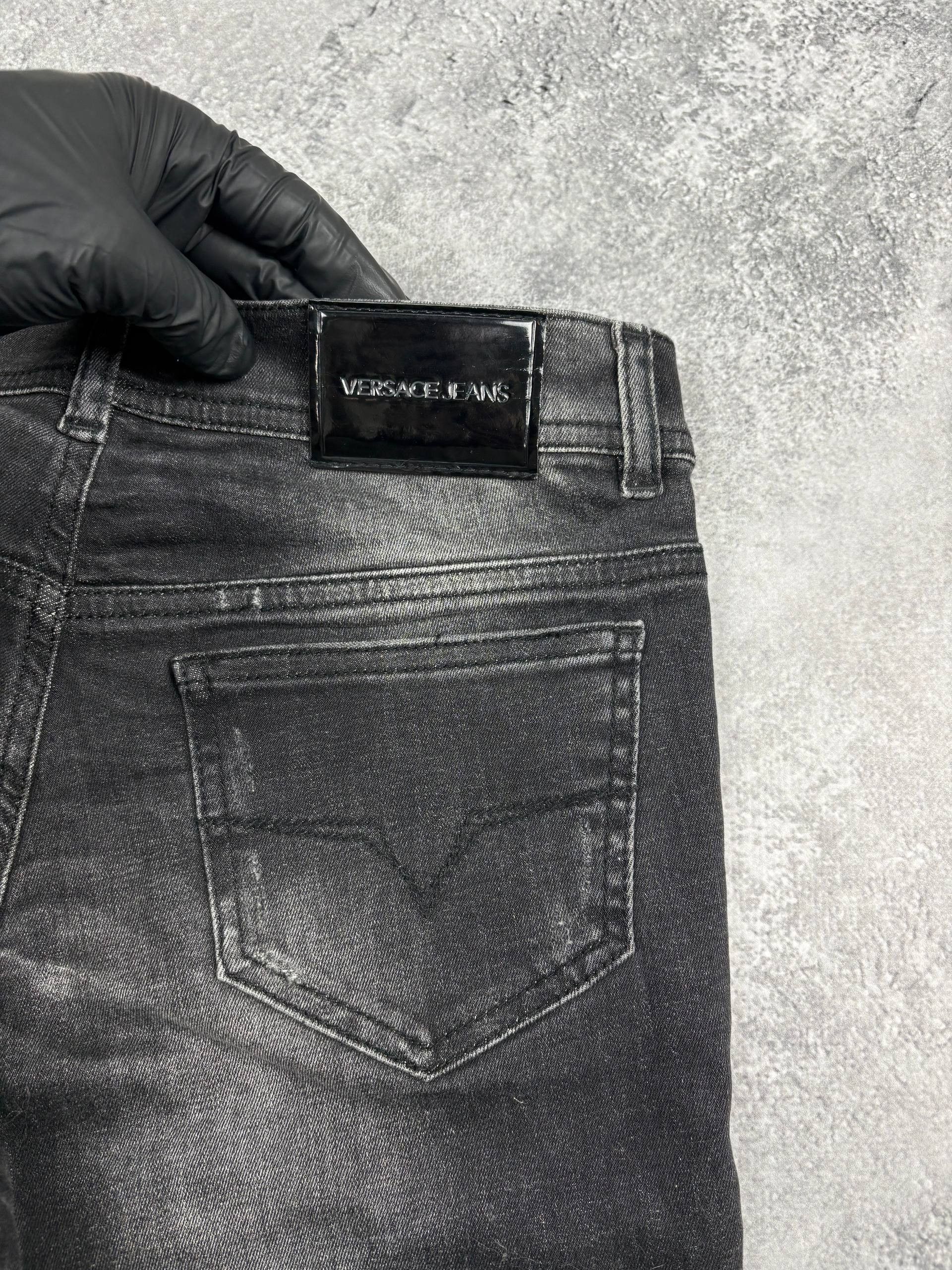 Versace Versace Jeans Couture Black Pants Womens Luxury Italy IT 40 Size 27" / US 4 / IT 40 - 8 Thumbnail