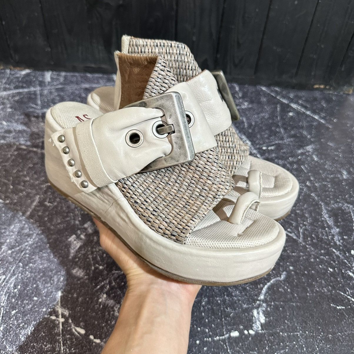 A.S.98 A.S 98 Airsteps Women’s Leather Platform Sandals Size 38 Size US 8 / IT 38 - 2 Thumbnail