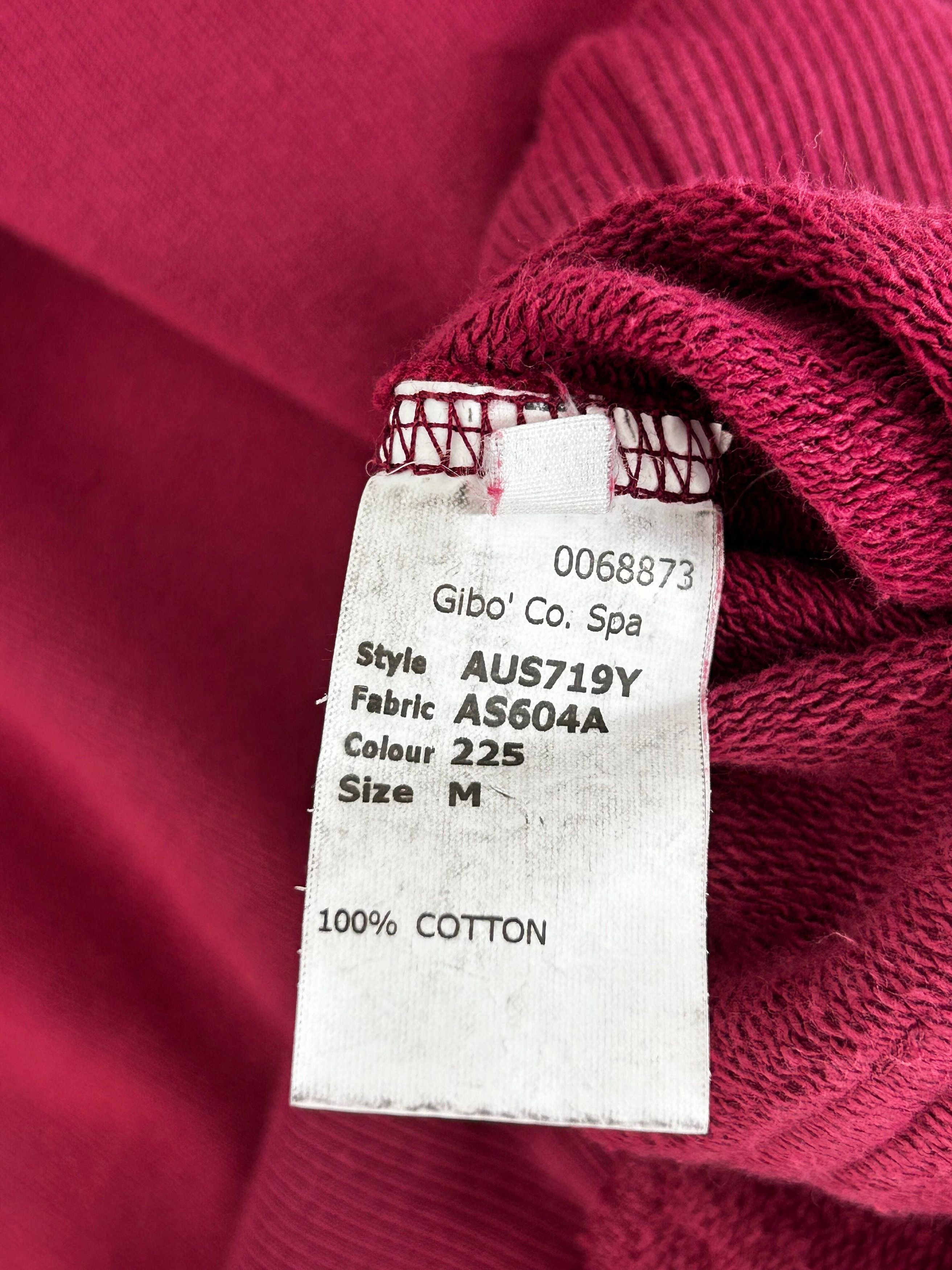 John Galliano John Galliano Red Oversized Hooded Jersey Size US L / EU 52-54 / 3 - 4 Thumbnail