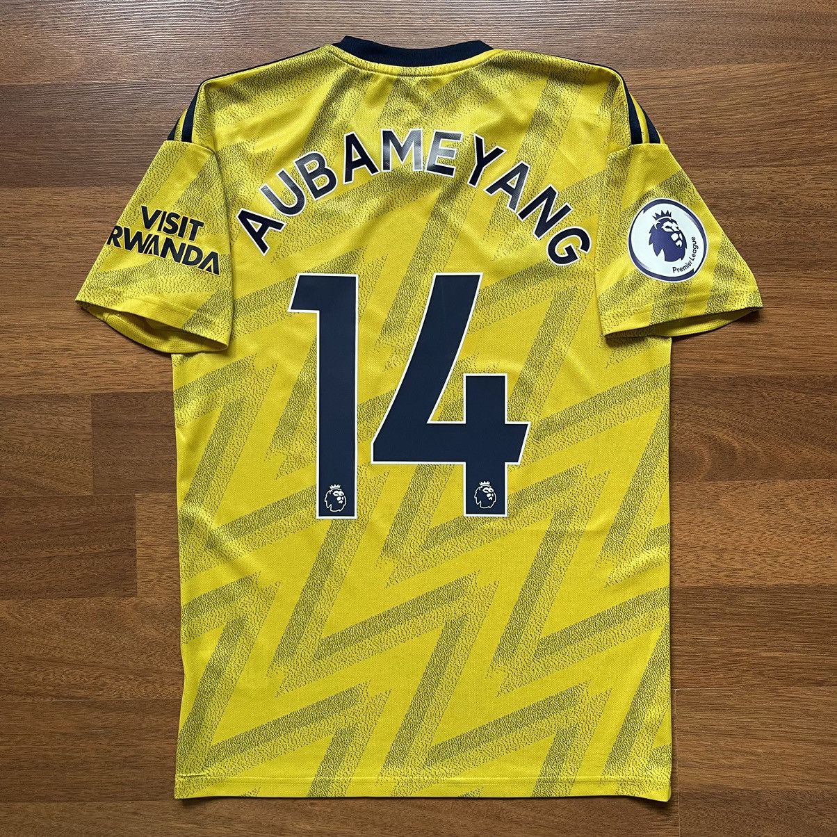 ARSENAL ADIDAS 2019/2020 FOOTBALL AWAY JERSEY #14 AUBAMEYANG