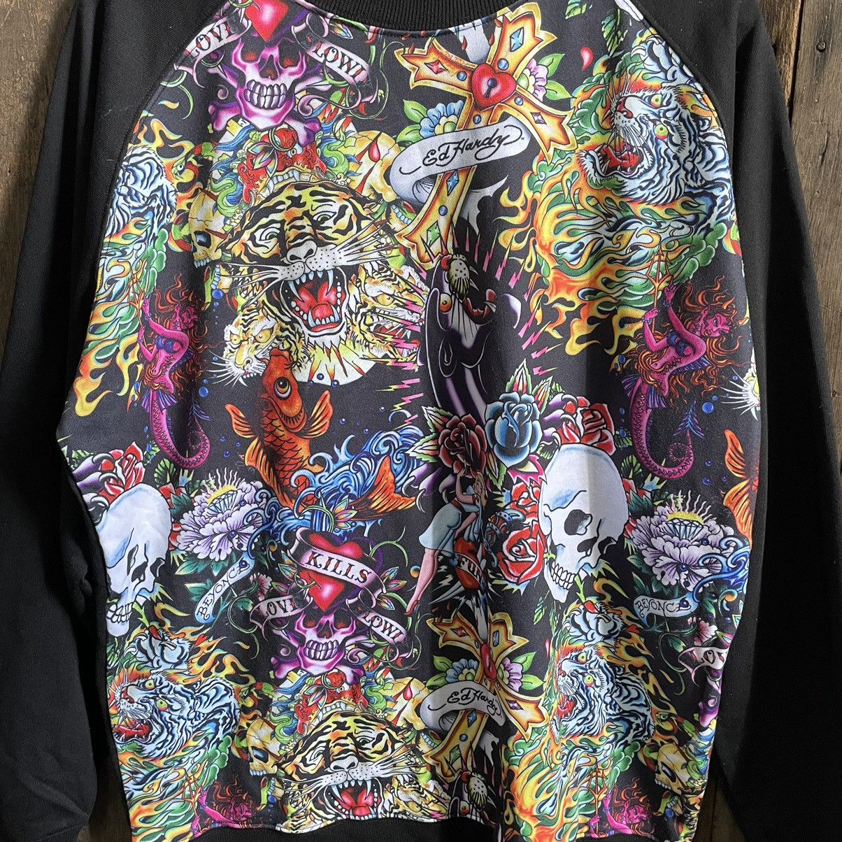 Ed Hardy Ed hardy Sweatshirt Size US XL / EU 56 / 4 - 3 Thumbnail