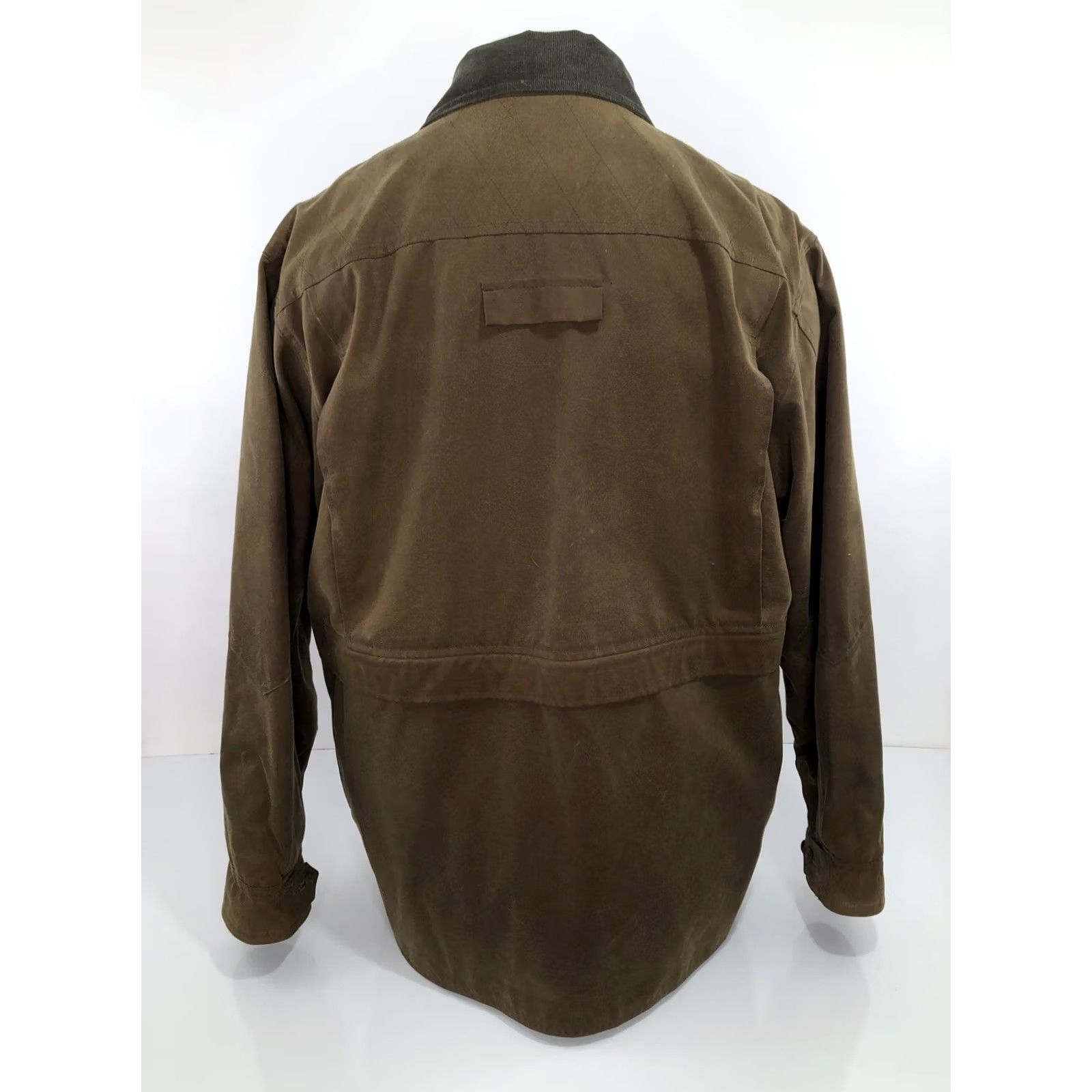 Vintage L.L. Bean Jacket Ranch Waxed Canvas M L Brown Hunting Outdoor Mens Ranch Jacket Size US M / EU 48-50 / 2 - 4 Thumbnail