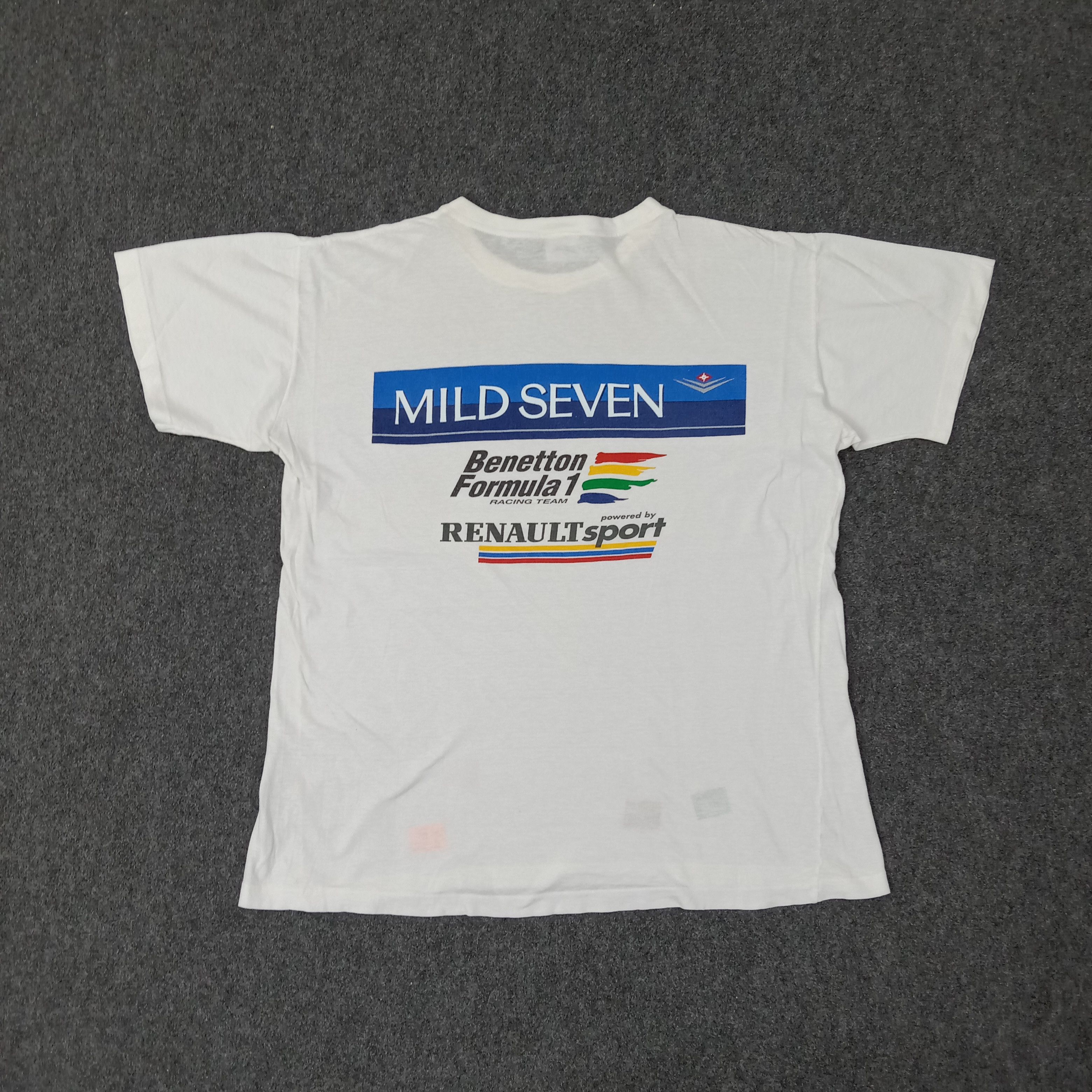Benetton Formula 1 Racing Team Motorsports Tshirt C223N17