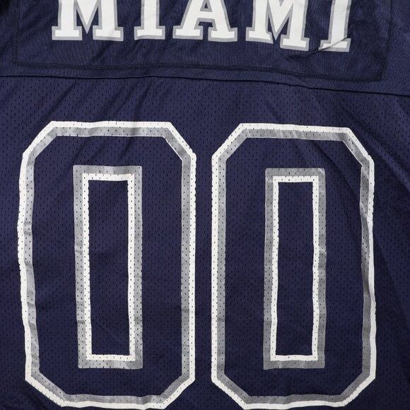 Hard Rock Cafe × Vintage Vintage Y2K 90s Hard Rock Cafe Miami Football Jersey Size US XL / EU 56 / 4 - 15 Thumbnail