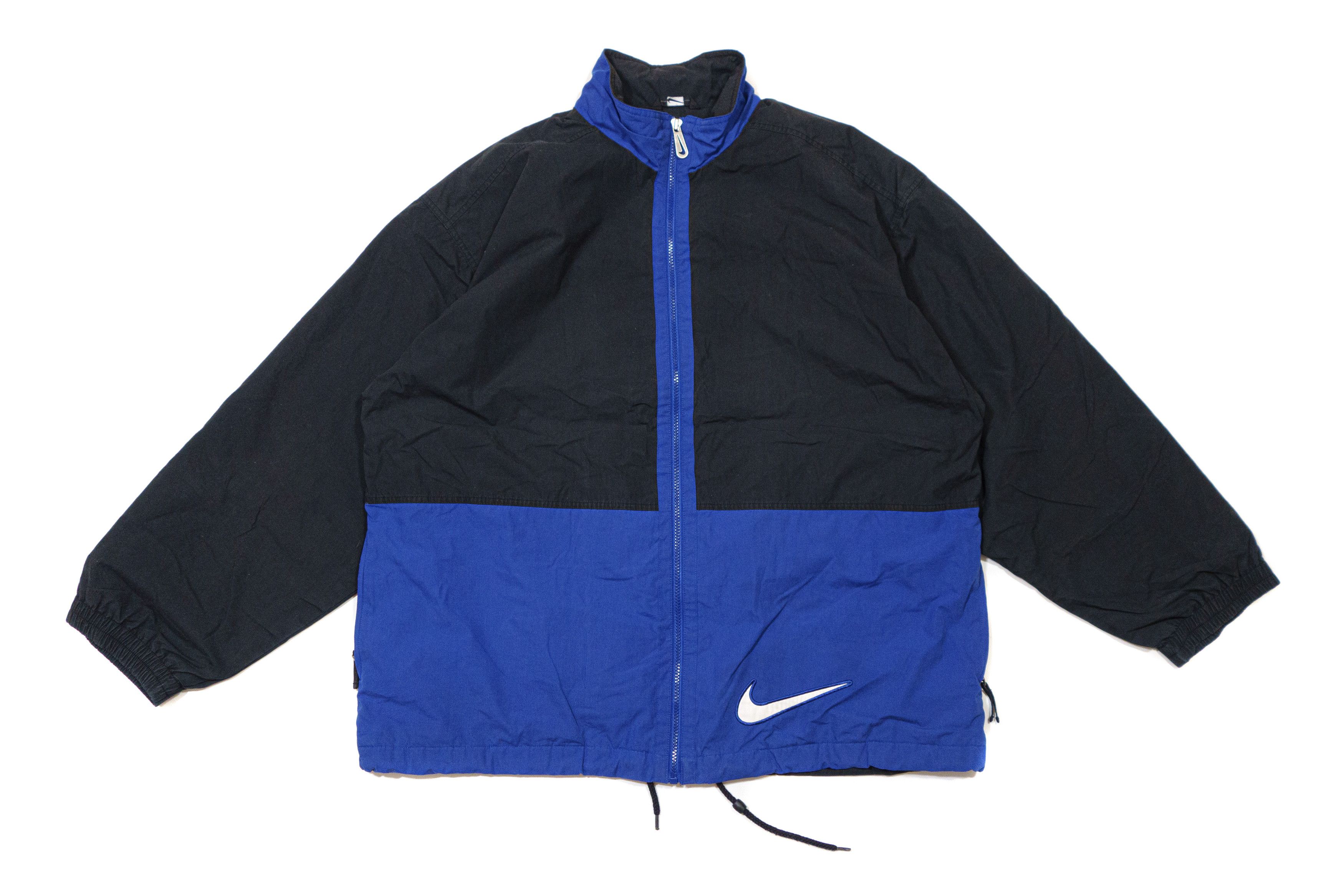Nike 90S Big Swoosh Sport Jacket Size US XL / EU 56 / 4 - 1 Thumbnail
