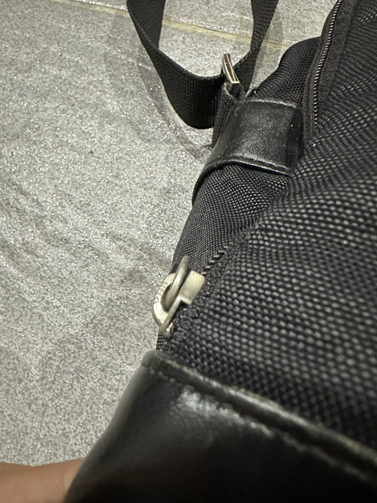 Yohji Yamamoto Ysaccs by Yohji Yamamoto Leather and Nylon crossbody bag Size ONE SIZE - 2 Thumbnail