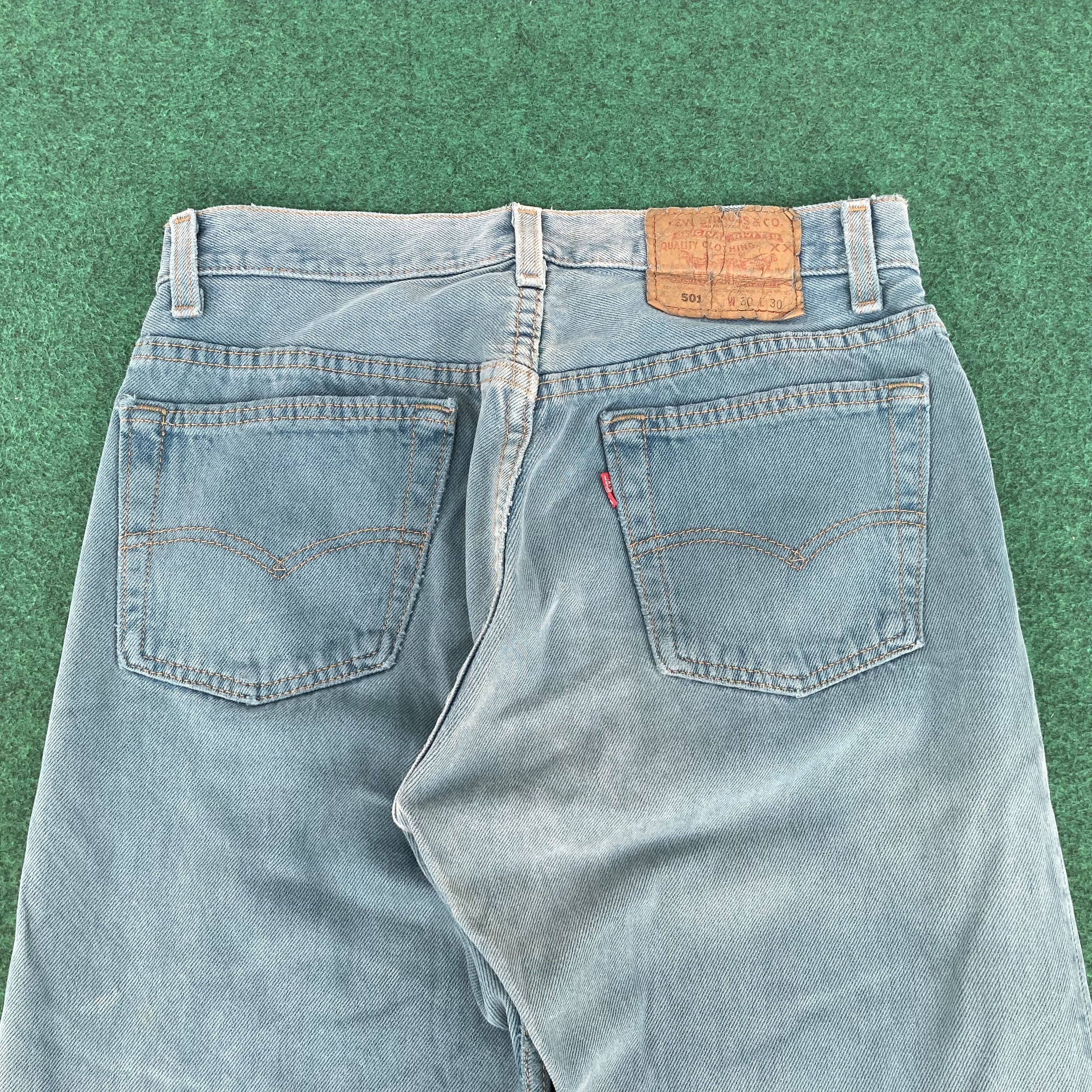 Levi's × Vintage Vtg Levis 501 Faded Sz 29 Punk Grunge Jeans Size US 29 - 11 Thumbnail