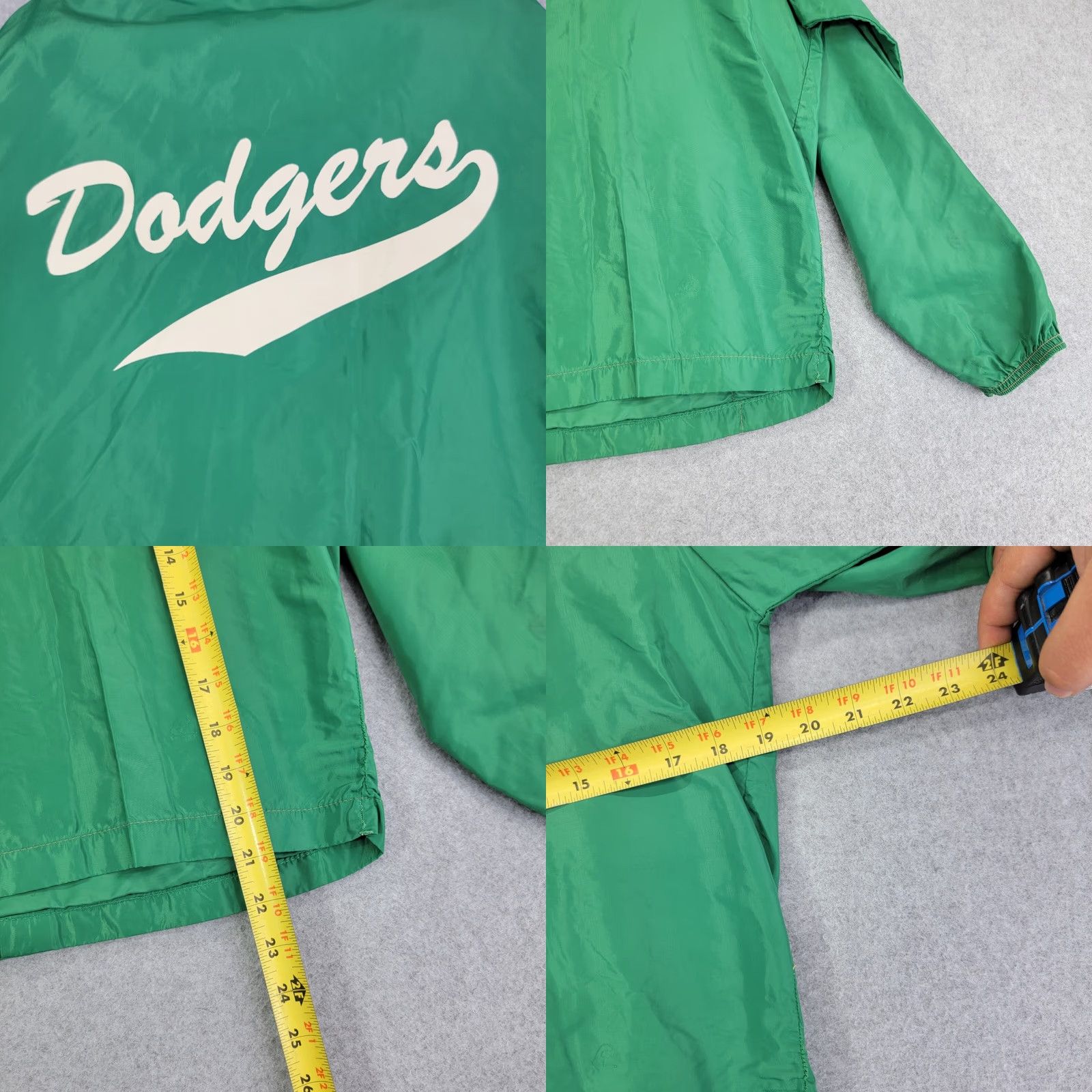 Vintage VINTAGE Birdie Wind Breaker Mens Size M Green Baseball Windbreaker Jacket Size US M / EU 48-50 / 2 - 8 Thumbnail