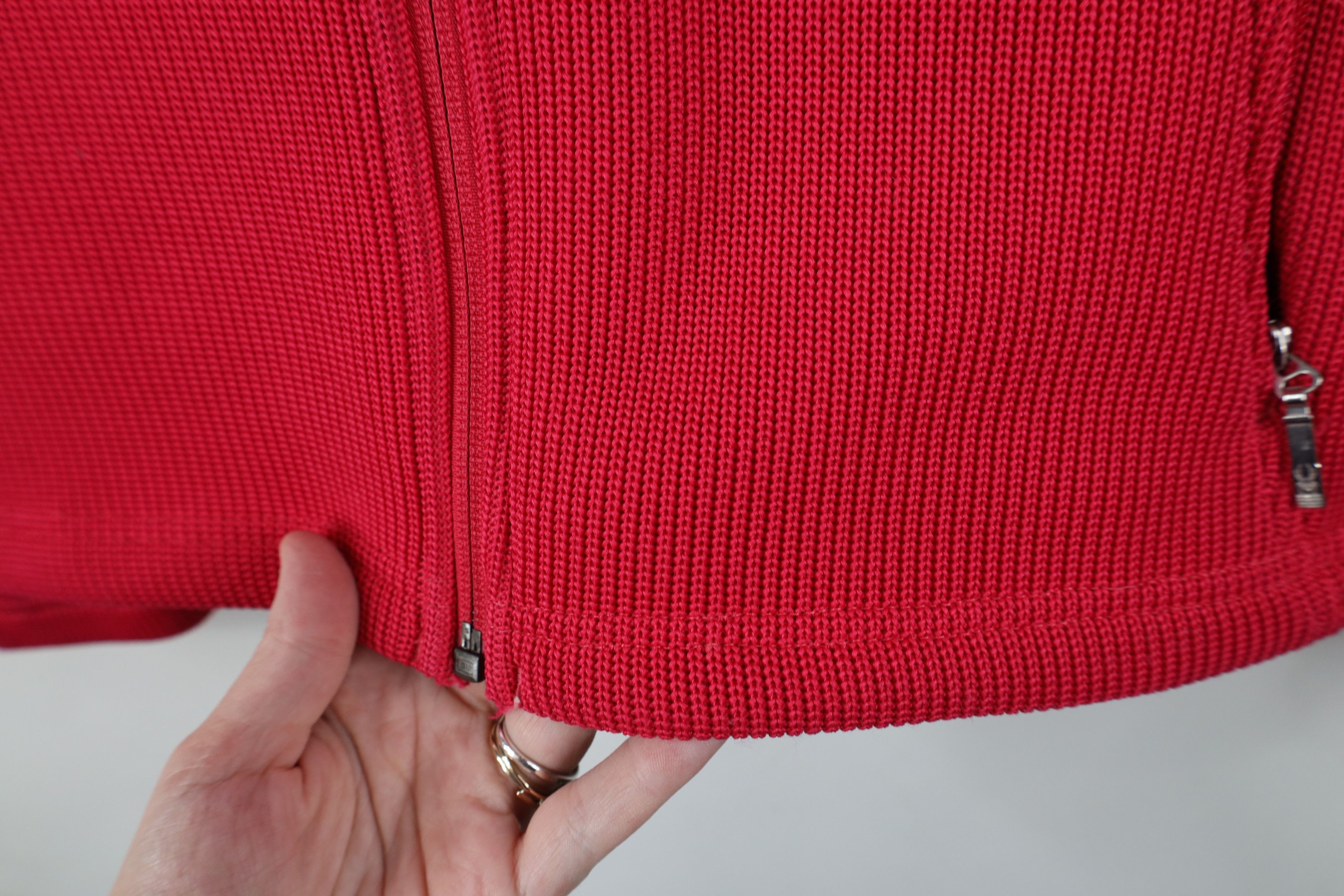 Spyder Spyder Ribbed Knit Full Zip Sweater Jacket Swacket Pink Size S / US 4 / IT 40 - 7 Thumbnail