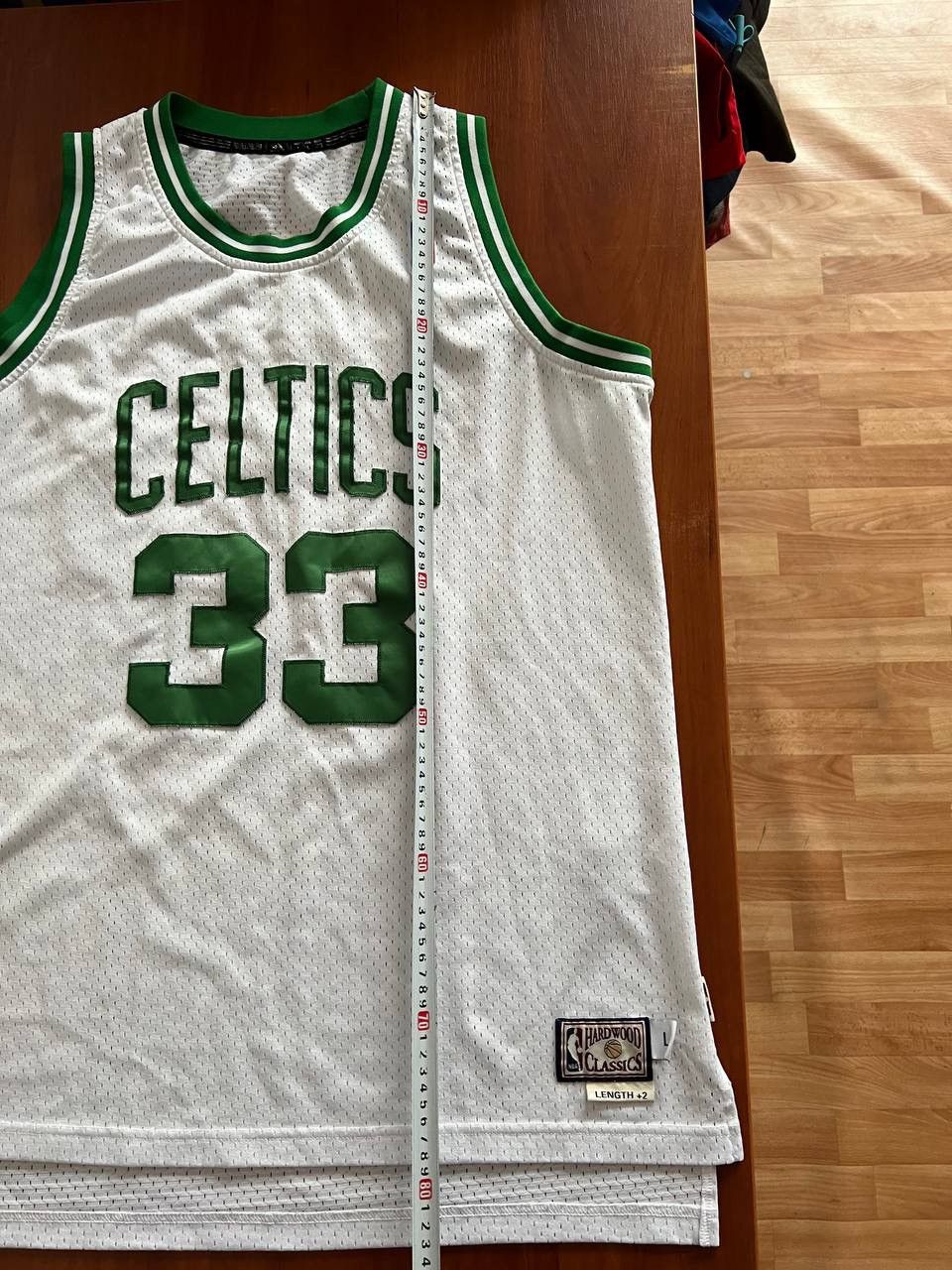 NBA 2014 BOSTON CELTICS #33 BIRD ADIDAS BASKETBALL JERSEY SZ L Size US L / EU 52-54 / 3 - 14 Thumbnail