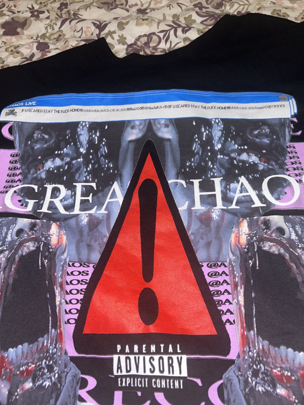 Ken Carson A Great Chaos webpage T-Shirt Size US M / EU 48-50 / 2 - 1 Thumbnail